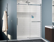 Fleurco Novara Plus In-line Shower Door, 3/8" (10 mm) glass, 79" H