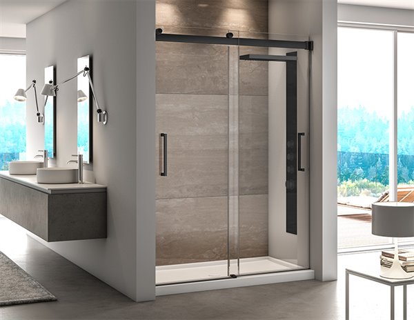 Mercury In-line Shower Door