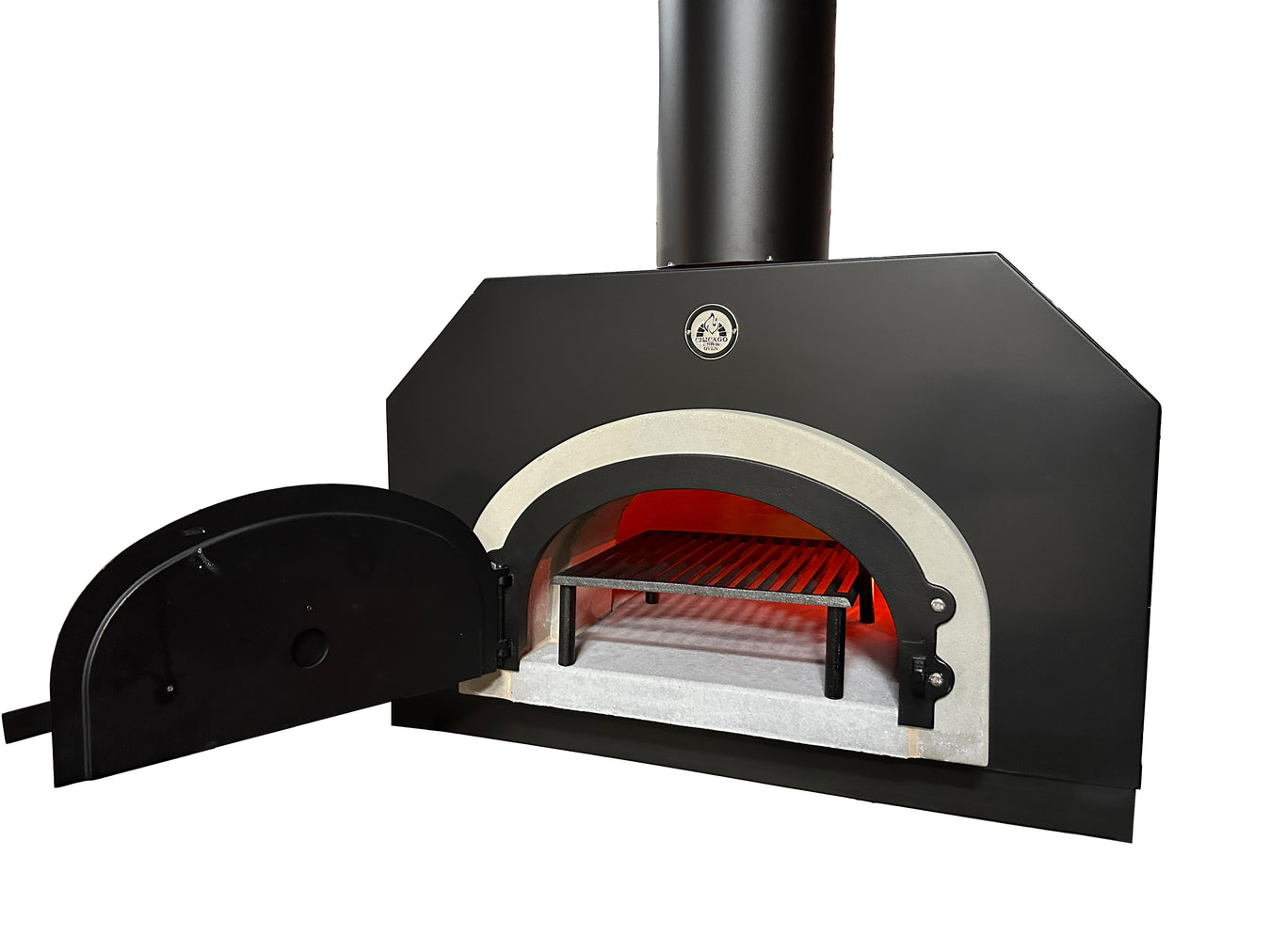 CBO Cast Iron Tuscan Fireplace Grill Stand for Pizza Oven
