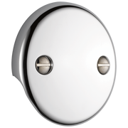 Delta Universal Showering Components Overflow Plate - 2 Hole Tub Drain
