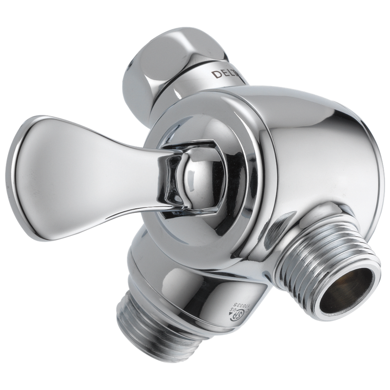 Delta Universal Showering Components 3-Way Shower Arm Diverter for Hand Shower