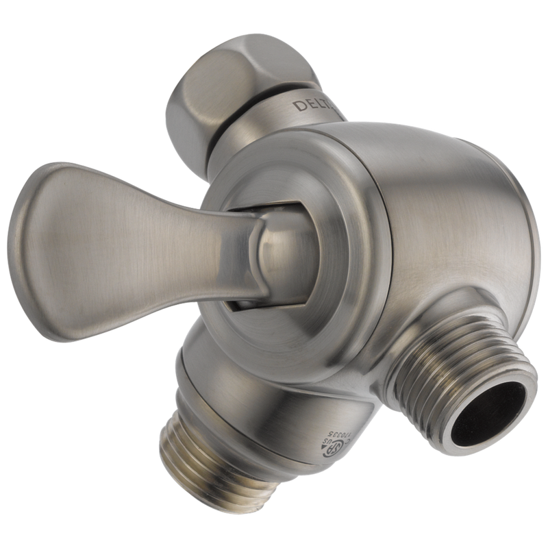 Delta Universal Showering Components 3-Way Shower Arm Diverter for Hand Shower
