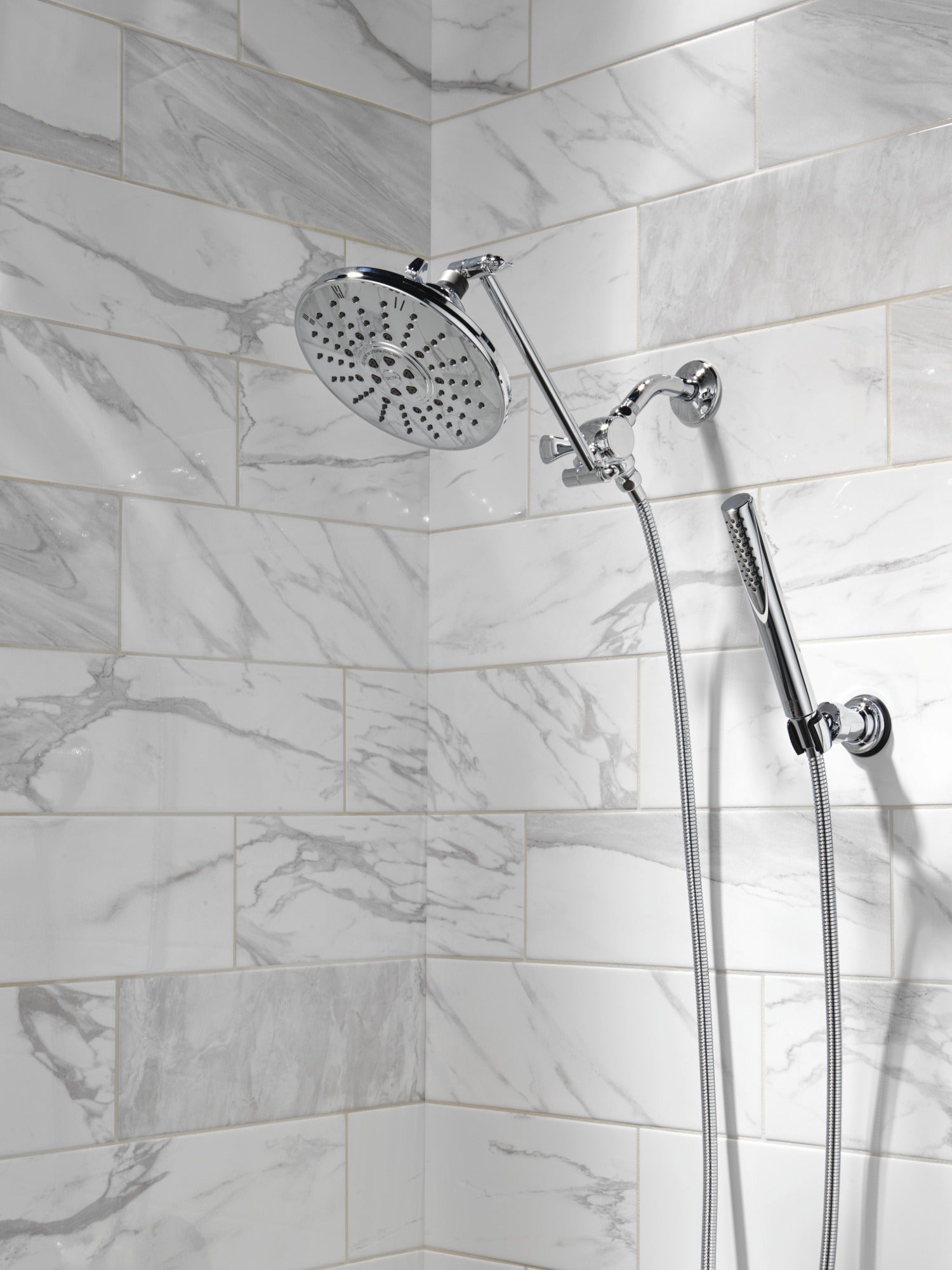 Delta Universal Showering Components 3-Way Shower Arm Diverter for Hand Shower