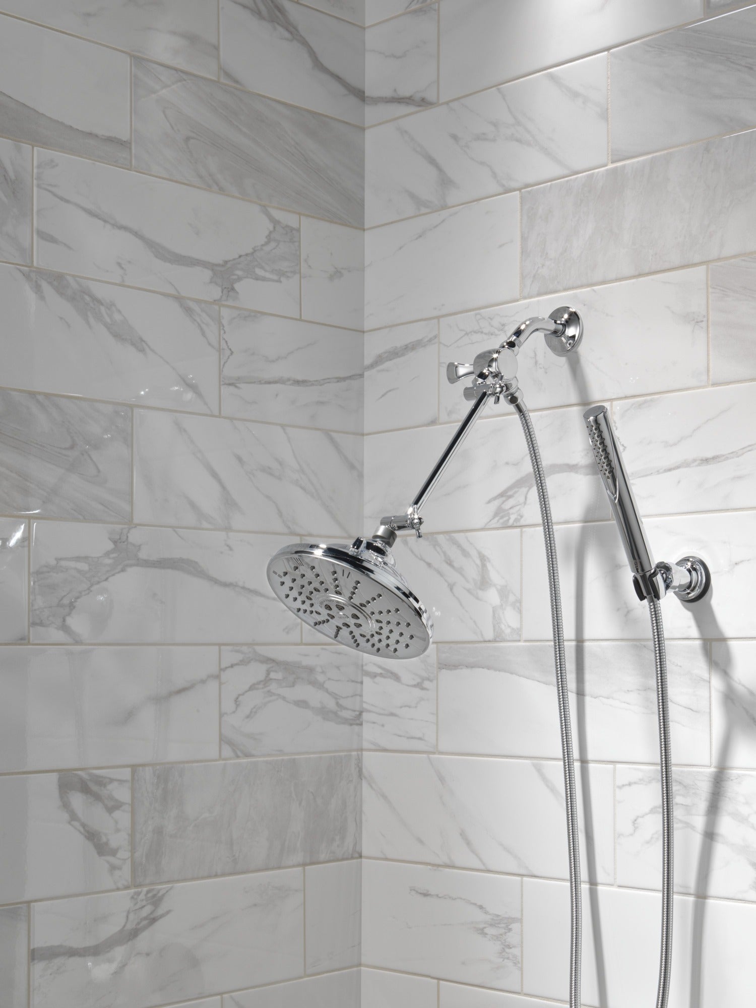 Delta Grail® Premium Single-Setting Adjustable Wall Mount Hand Shower