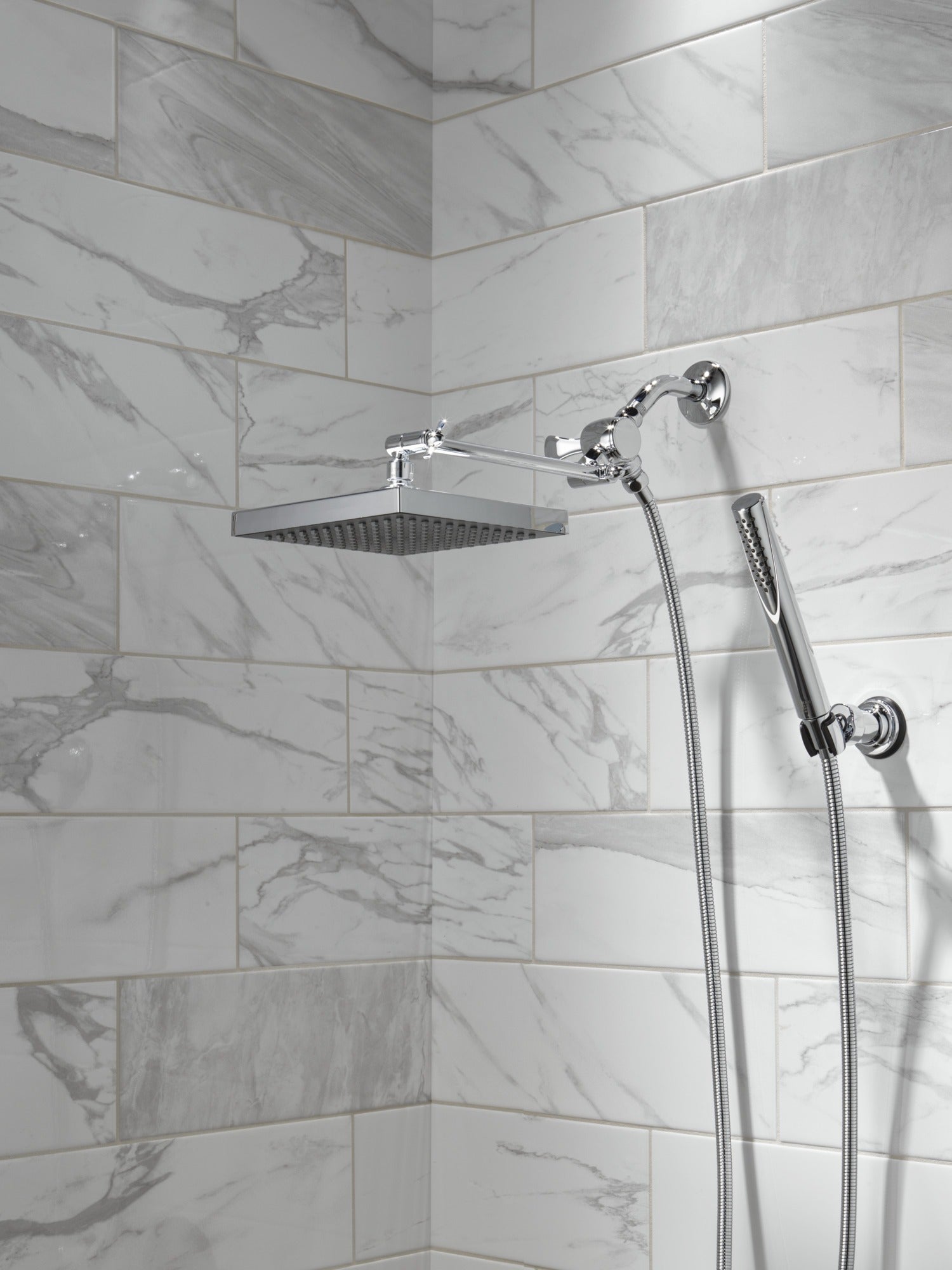 Delta Grail® Premium Single-Setting Adjustable Wall Mount Hand Shower