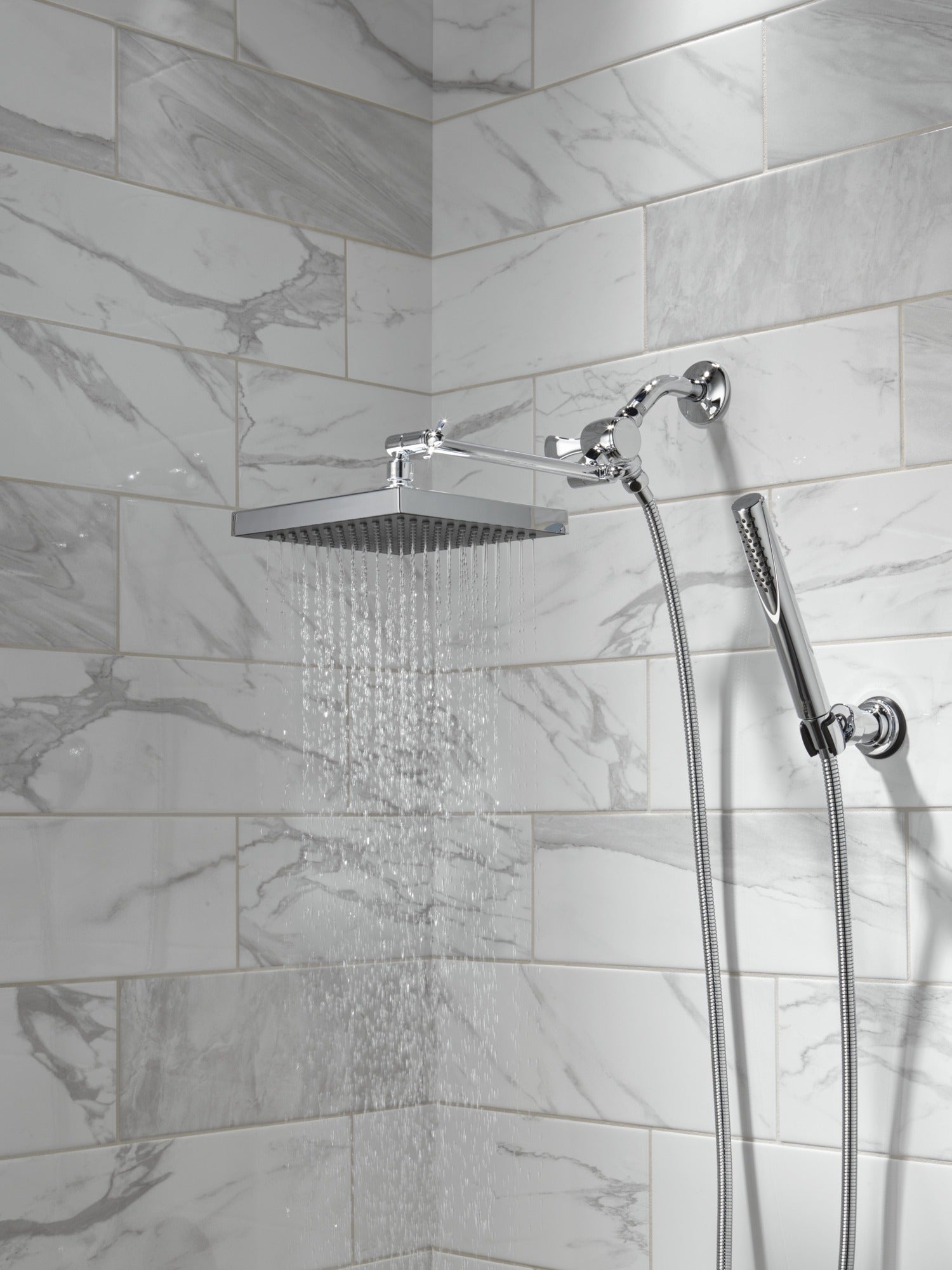 Delta Grail® Premium Single-Setting Adjustable Wall Mount Hand Shower