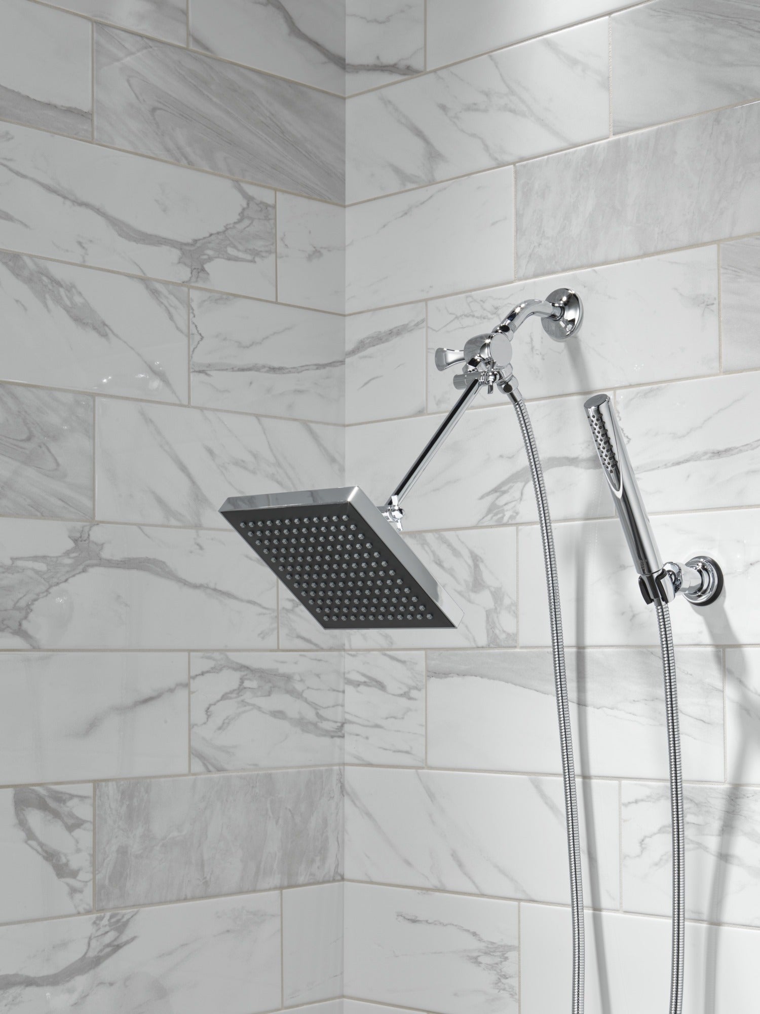 Delta Grail® Premium Single-Setting Adjustable Wall Mount Hand Shower