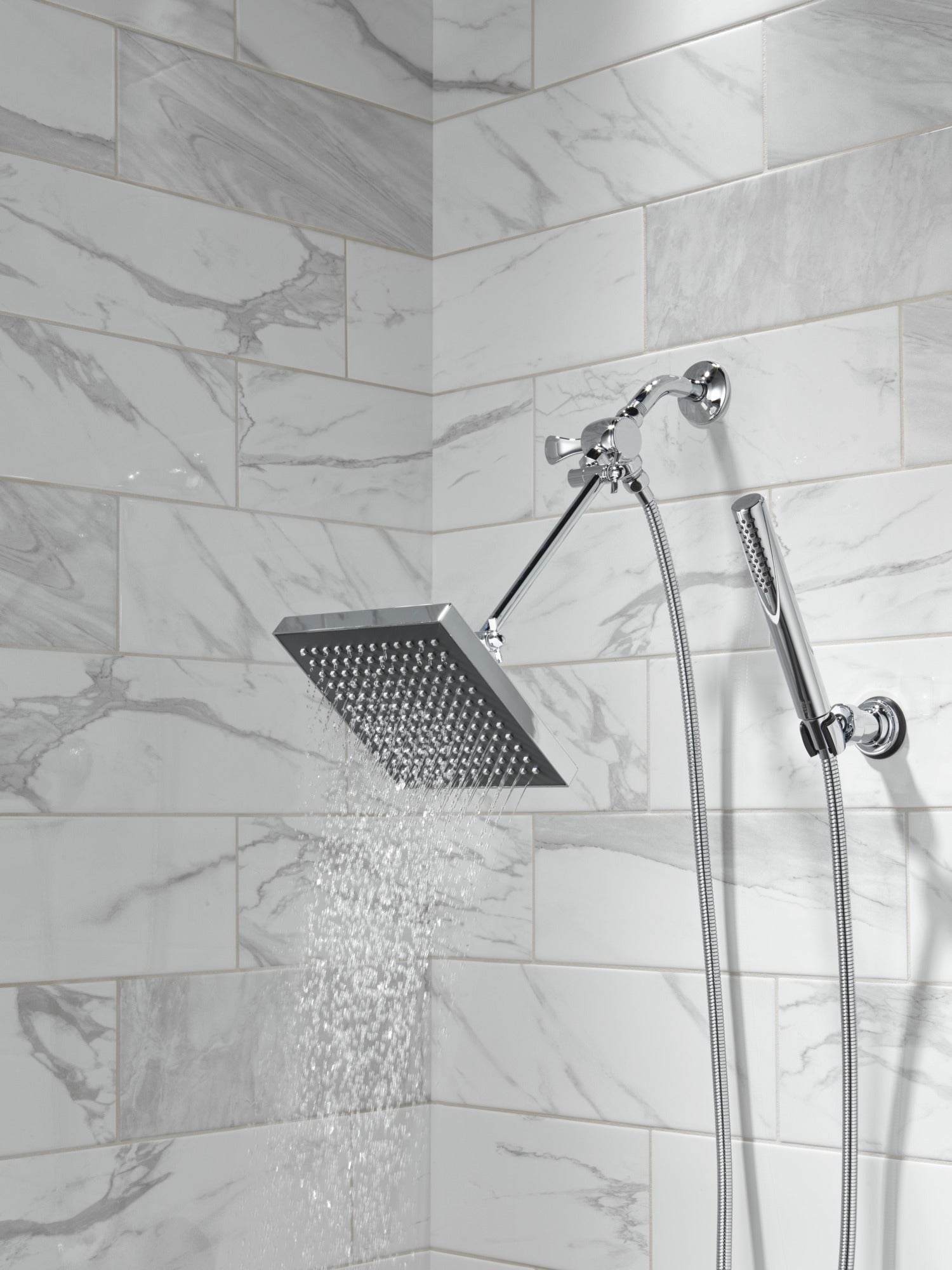 Delta Grail® Premium Single-Setting Adjustable Wall Mount Hand Shower