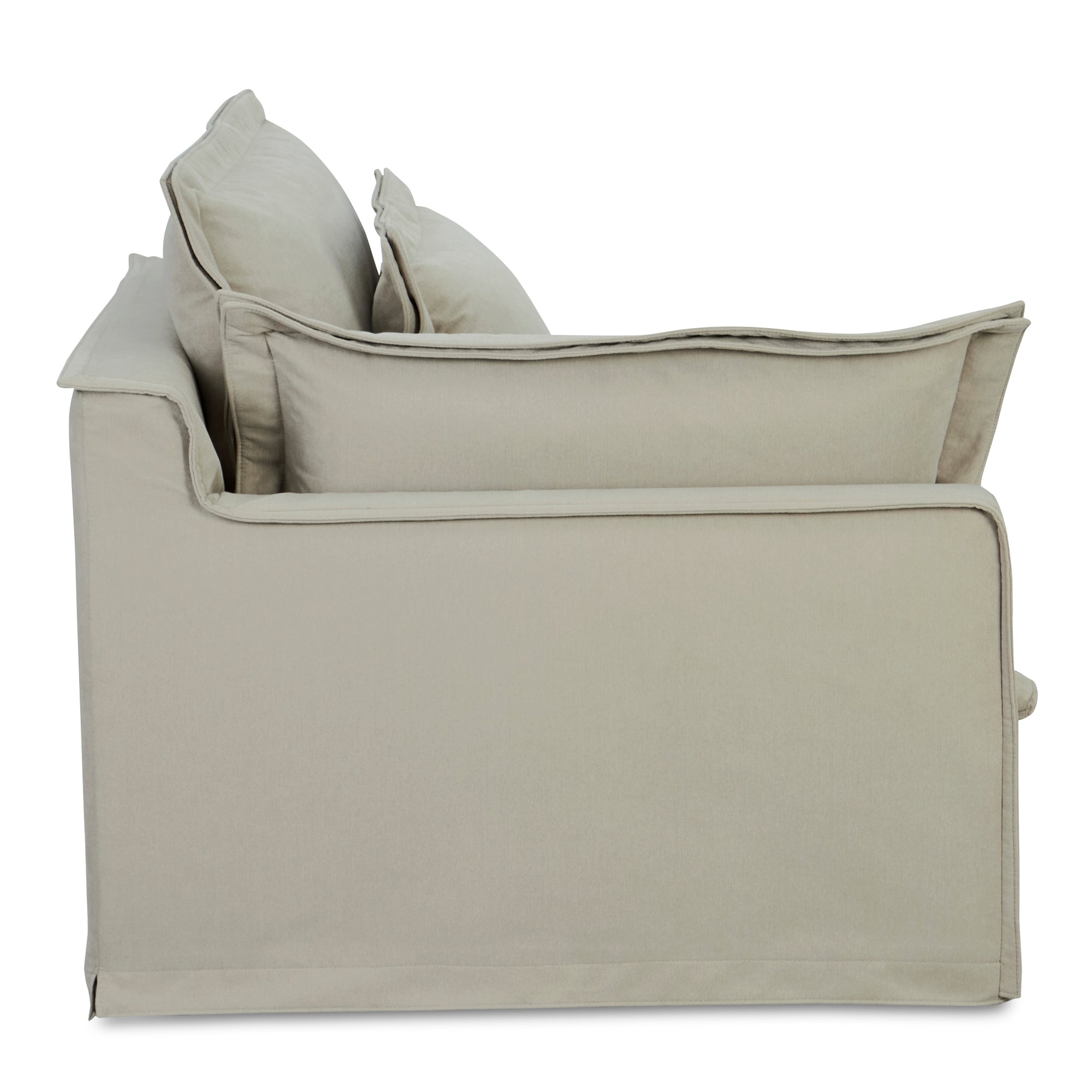 Moes Olivia Left Arm Facing Chair Sand UB-1021-34