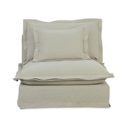 Moes Olivia Slipper Chair Sand UB-1023-34