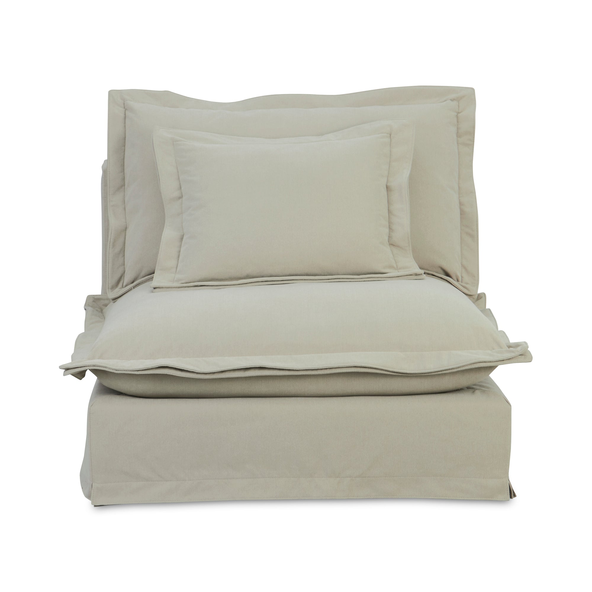 Moes Olivia Slipper Chair Sand UB-1023-34