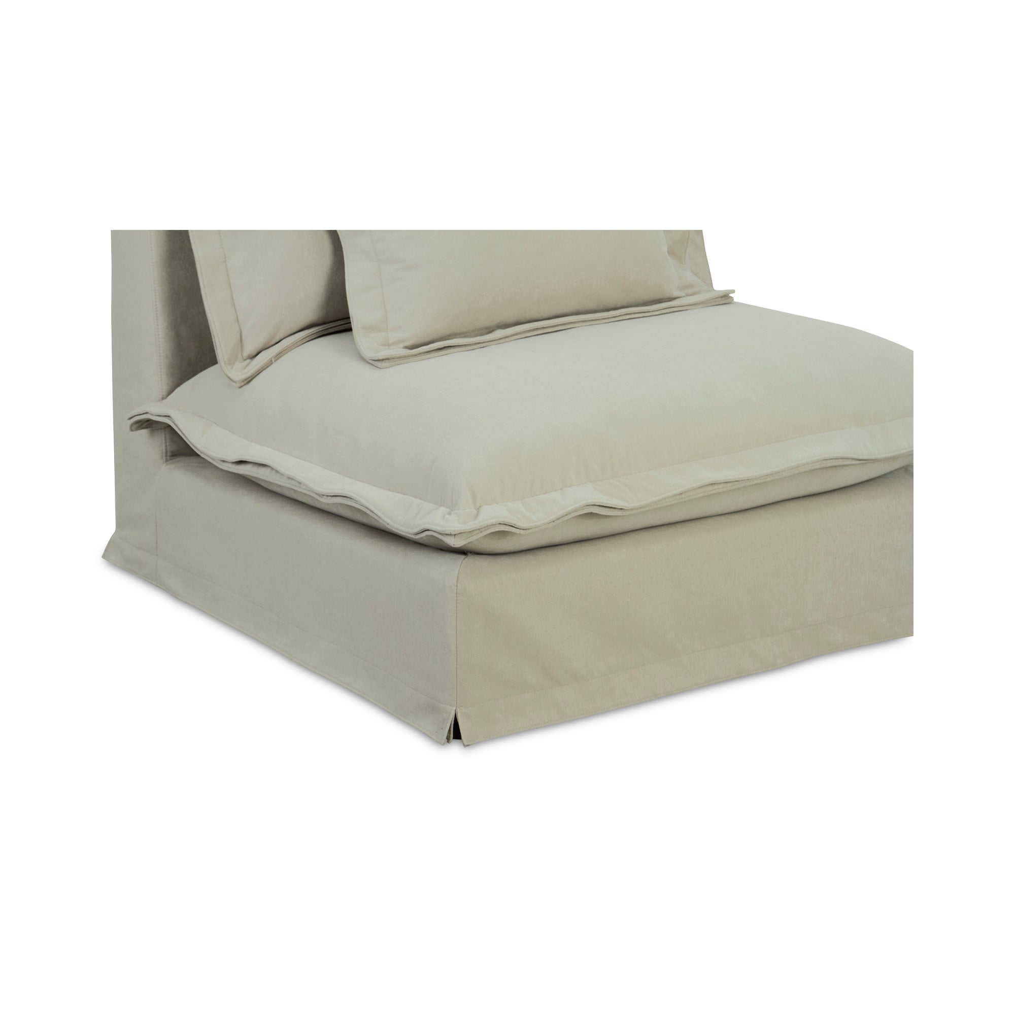 Moes Olivia Slipper Chair Sand UB-1023-34