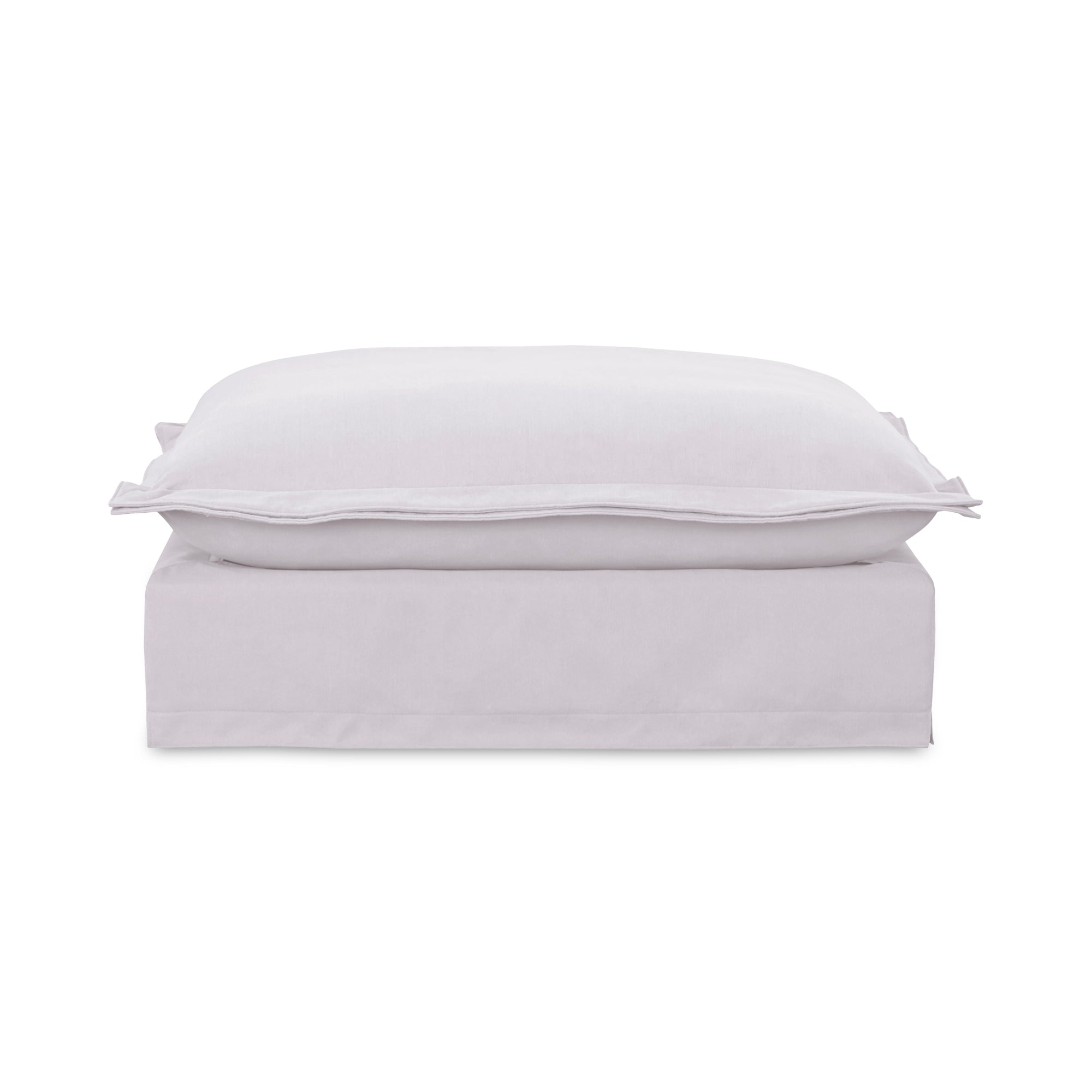 Moes Olivia Ottoman White UB-1024-18