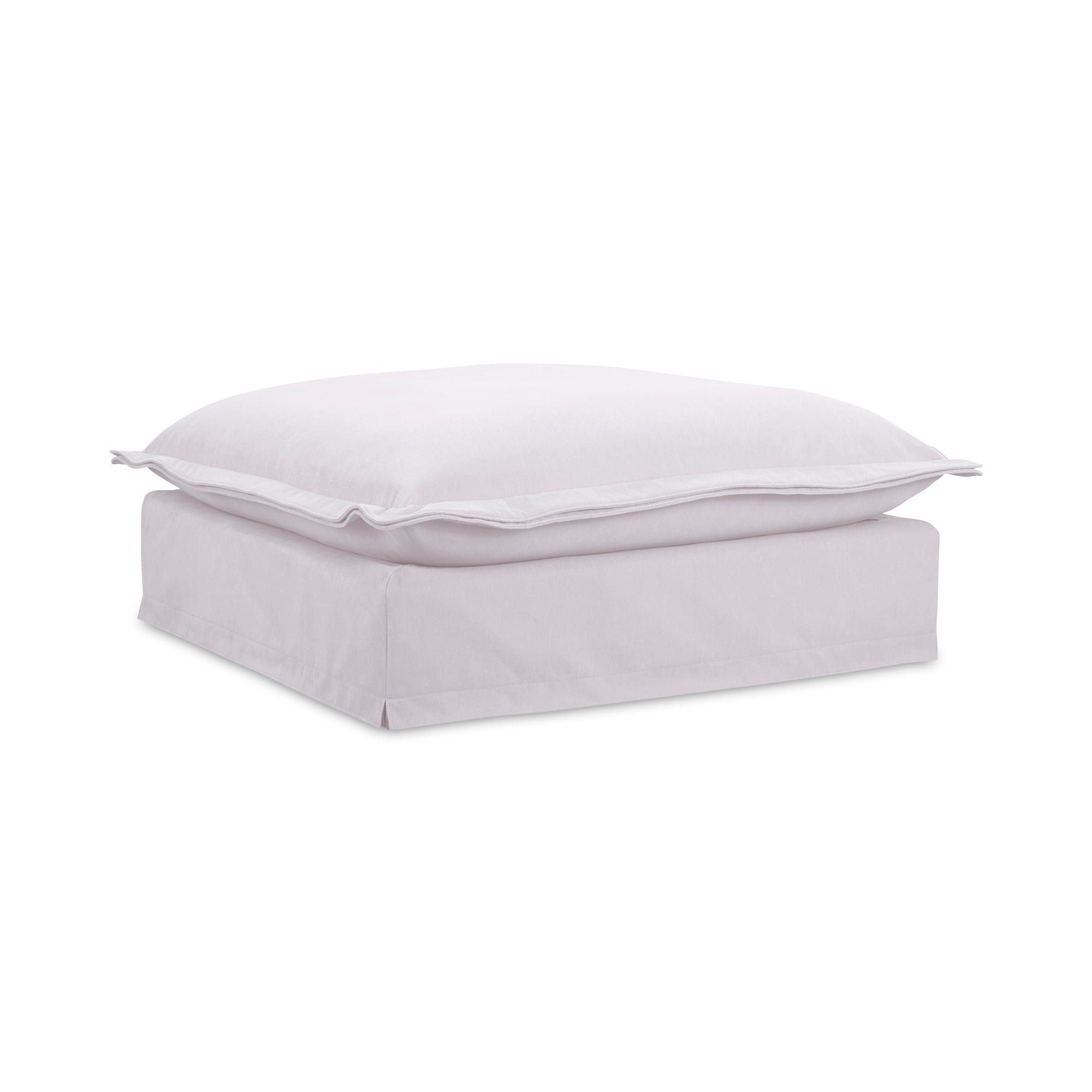 Moes Olivia Ottoman White UB-1024-18