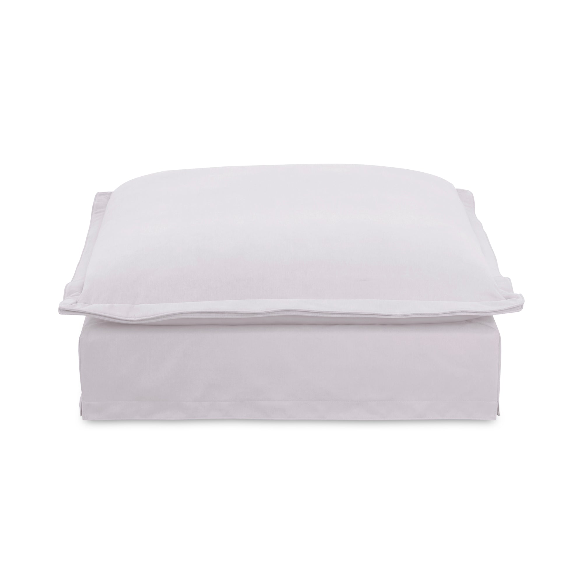 Moes Olivia Ottoman White UB-1024-18