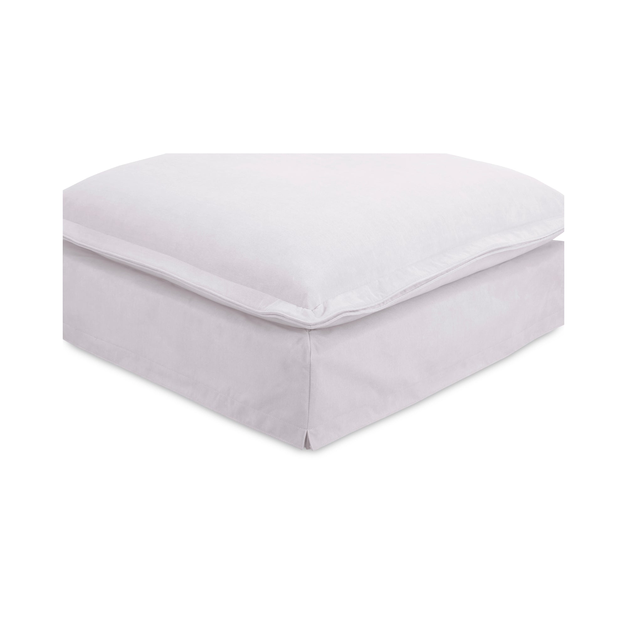 Moes Olivia Ottoman White UB-1024-18