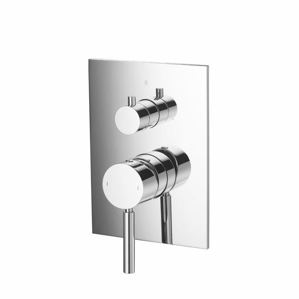 Flusso UF.2100 Tub/Shower Trim With Pressure Balance Valve - 2-Output