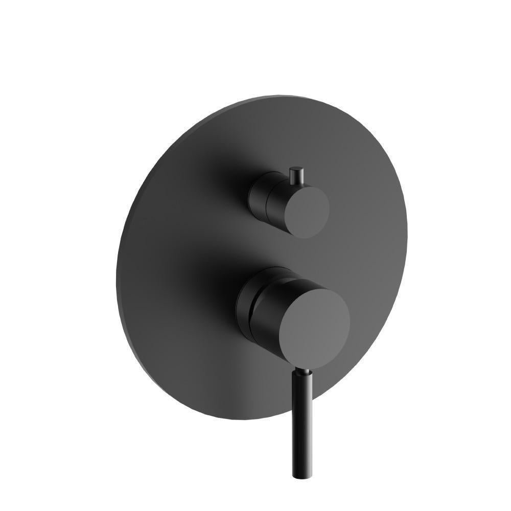 Flusso UF.2102 Tub/Shower Trim With Pressure Balance Valve - 2-Output