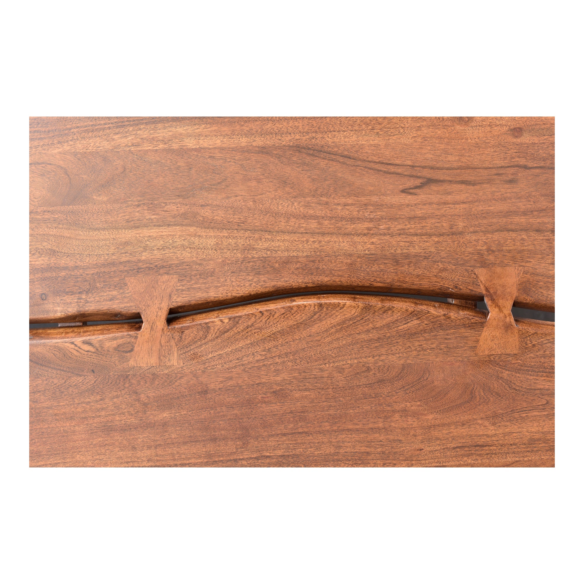 Moes Madagascar Platform Bed Queen Brown UH-1006-03-0