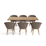 Set-39A Alura Padua Dining Table 7-Pc Set