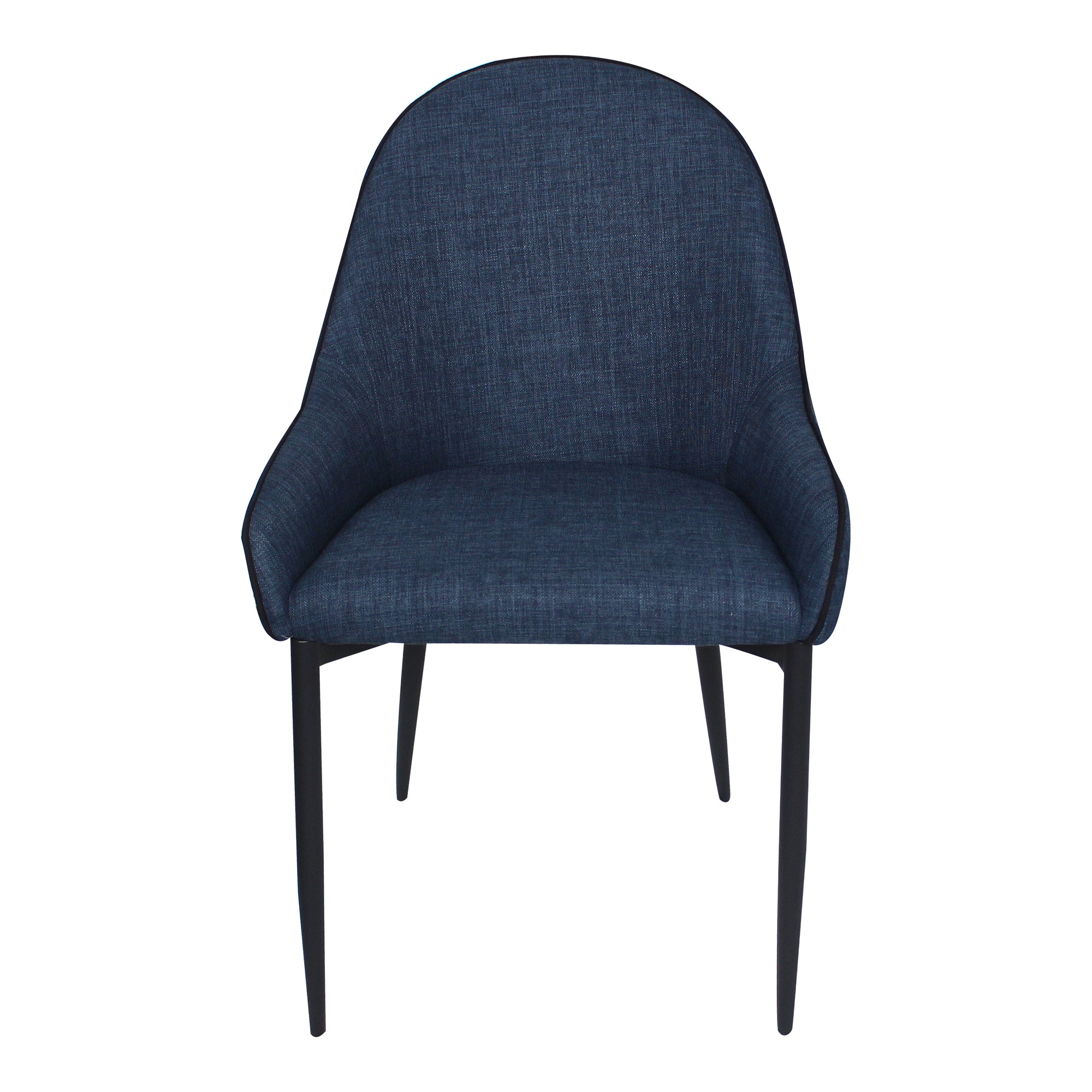 Moes Lapis Dining Chair Dark Blue - Set Of Two UU-1001-26
