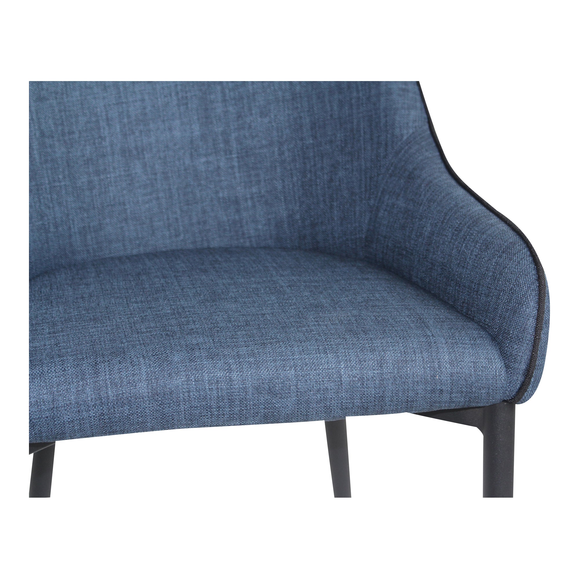 Moes Lapis Dining Chair Dark Blue - Set Of Two UU-1001-26