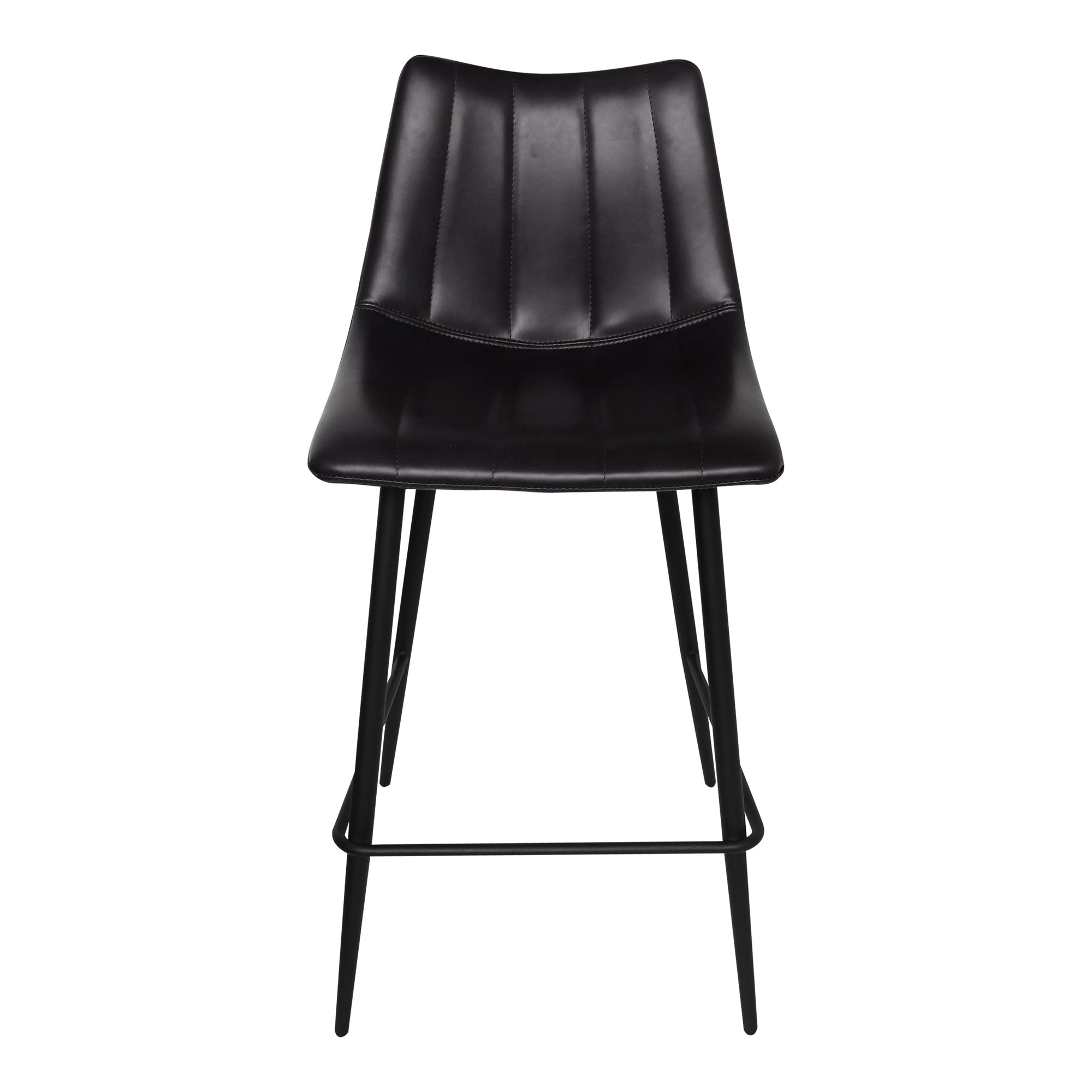Moes Alibi Counter Stool Matte Black - Set Of Two UU-1002-02