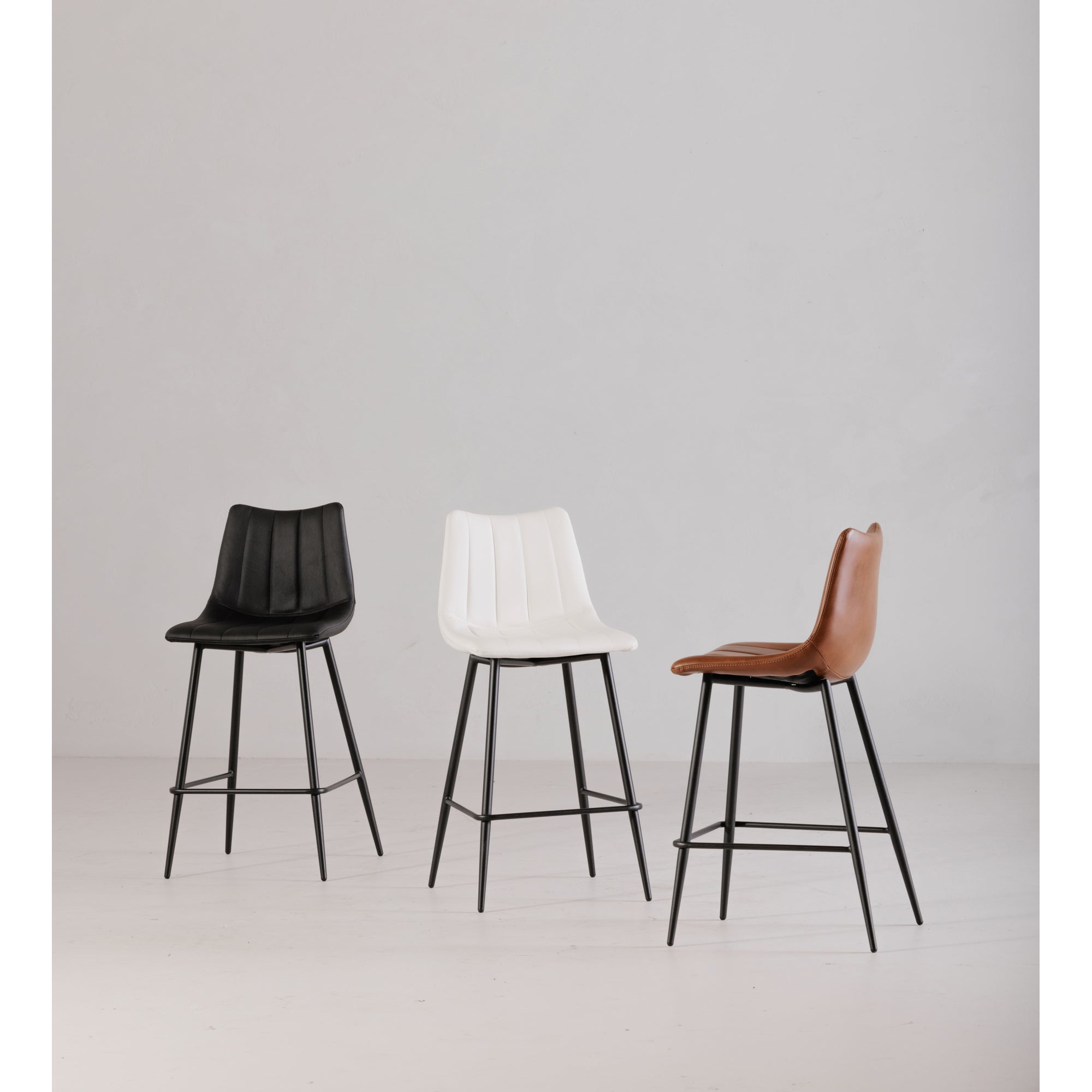 Moes Alibi Counter Stool Brown - Set Of Two UU-1002-03