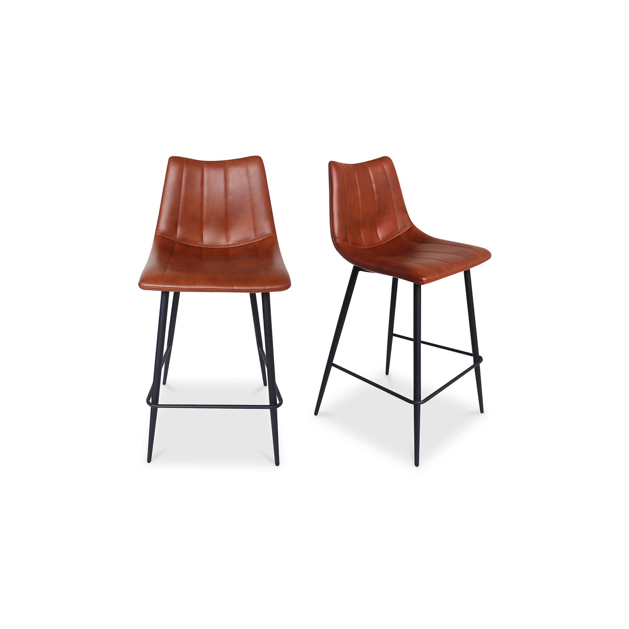 Moes Alibi Counter Stool Brown - Set Of Two UU-1002-03