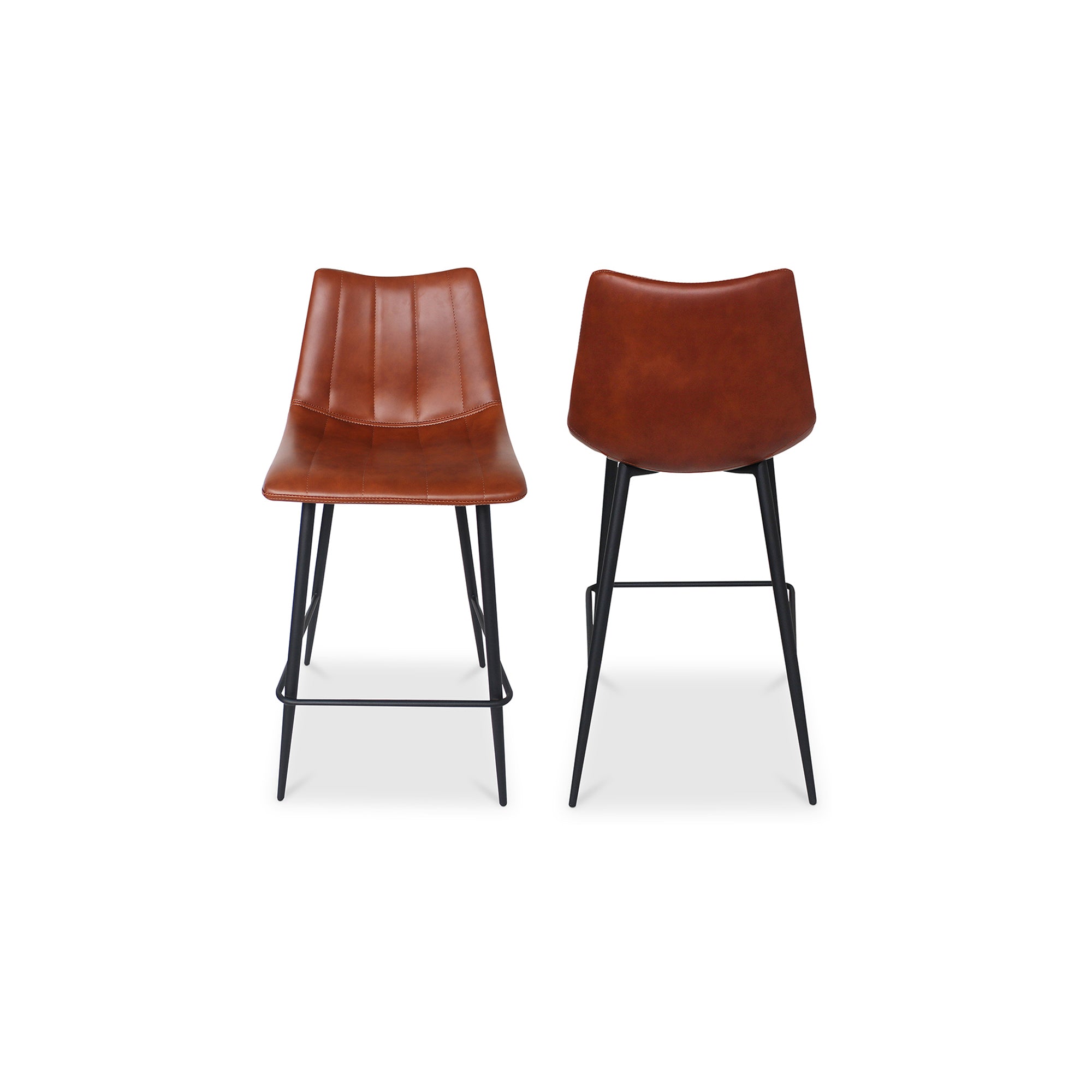 Moes Alibi Counter Stool Brown - Set Of Two UU-1002-03