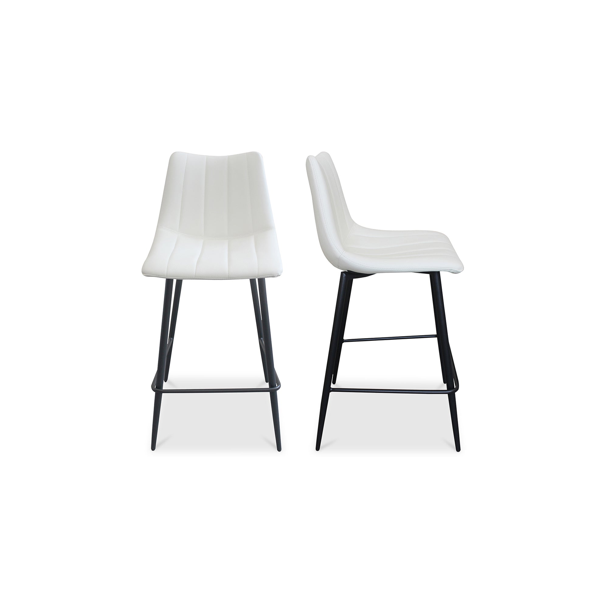 Moes Alibi Counter Stool Ivory - Set Of Two UU-1002-05