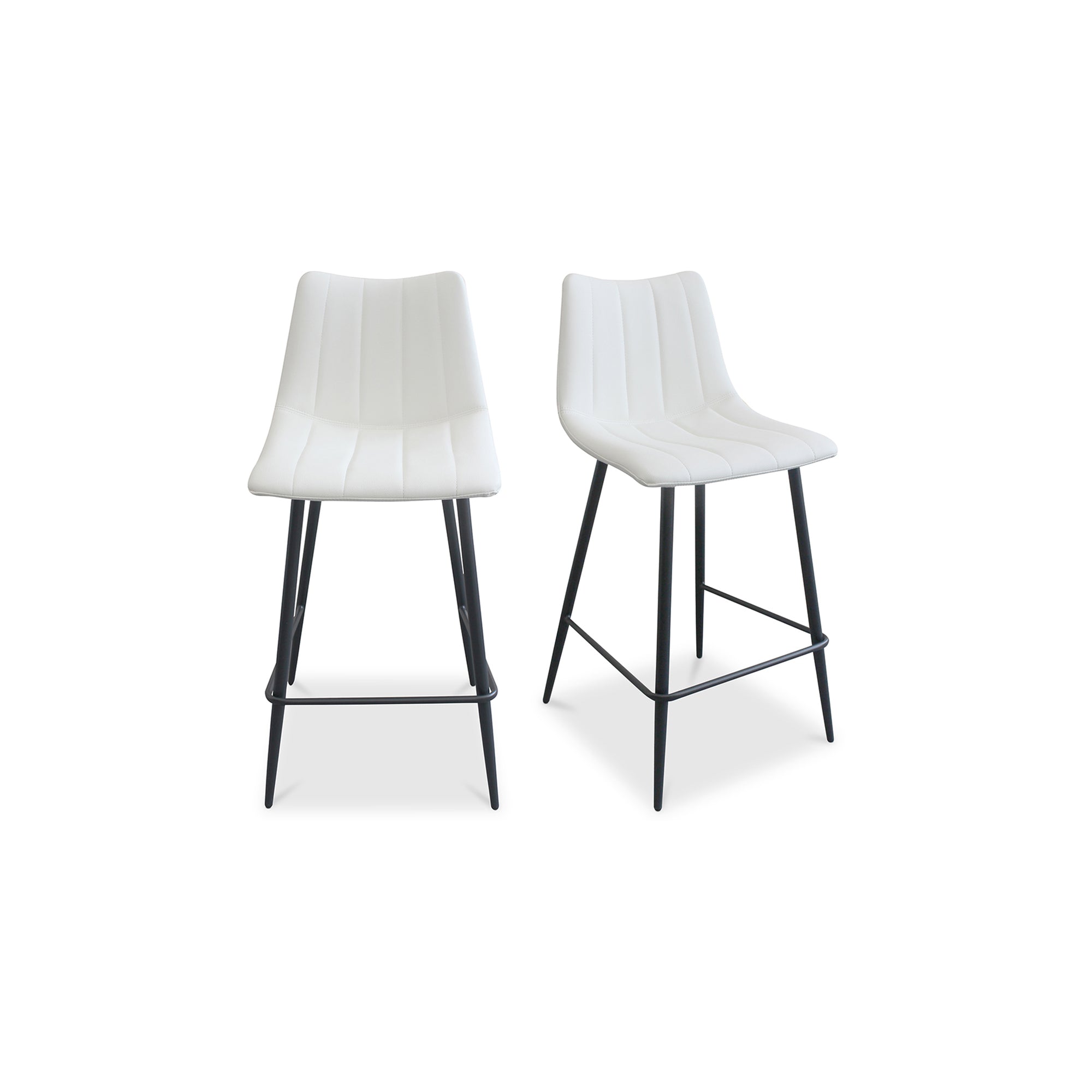 Moes Alibi Counter Stool Ivory - Set Of Two UU-1002-05