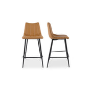 Moes Alibi Counter Stool Tan - Set Of Two UU-1002-21