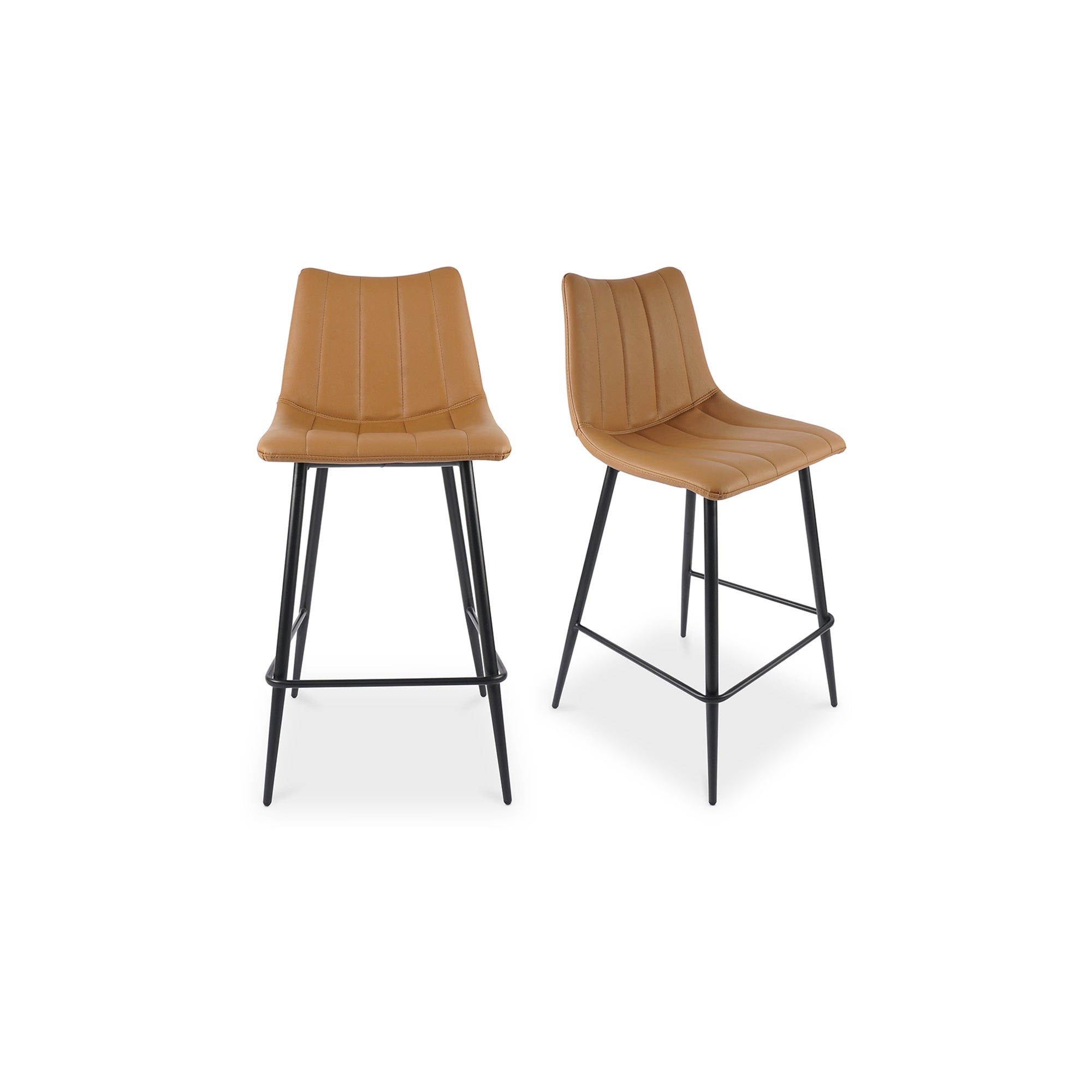 Moes Alibi Counter Stool Tan - Set Of Two UU-1002-21