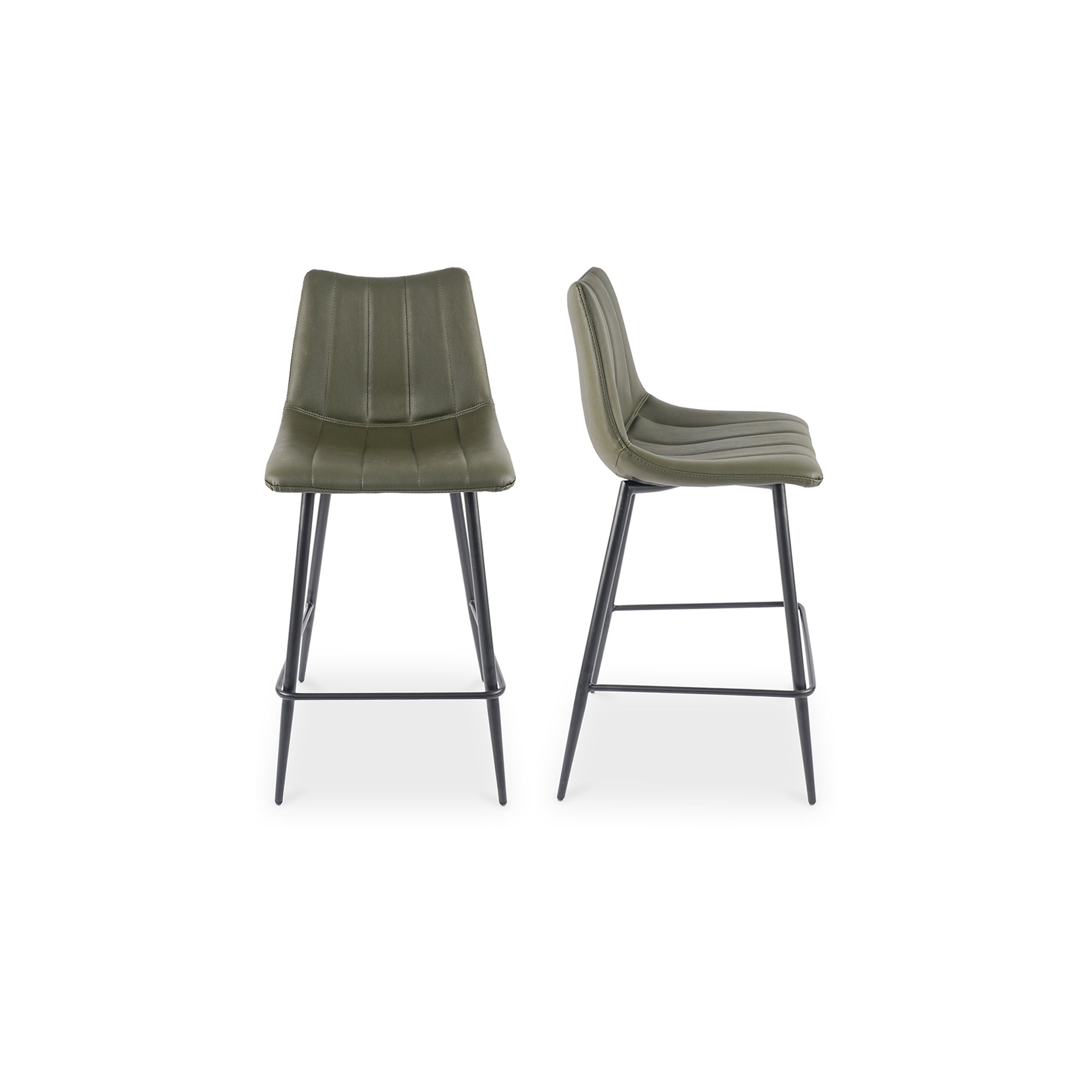 Moes Alibi Counter Stool Dark Green - Set Of Two UU-1002-27
