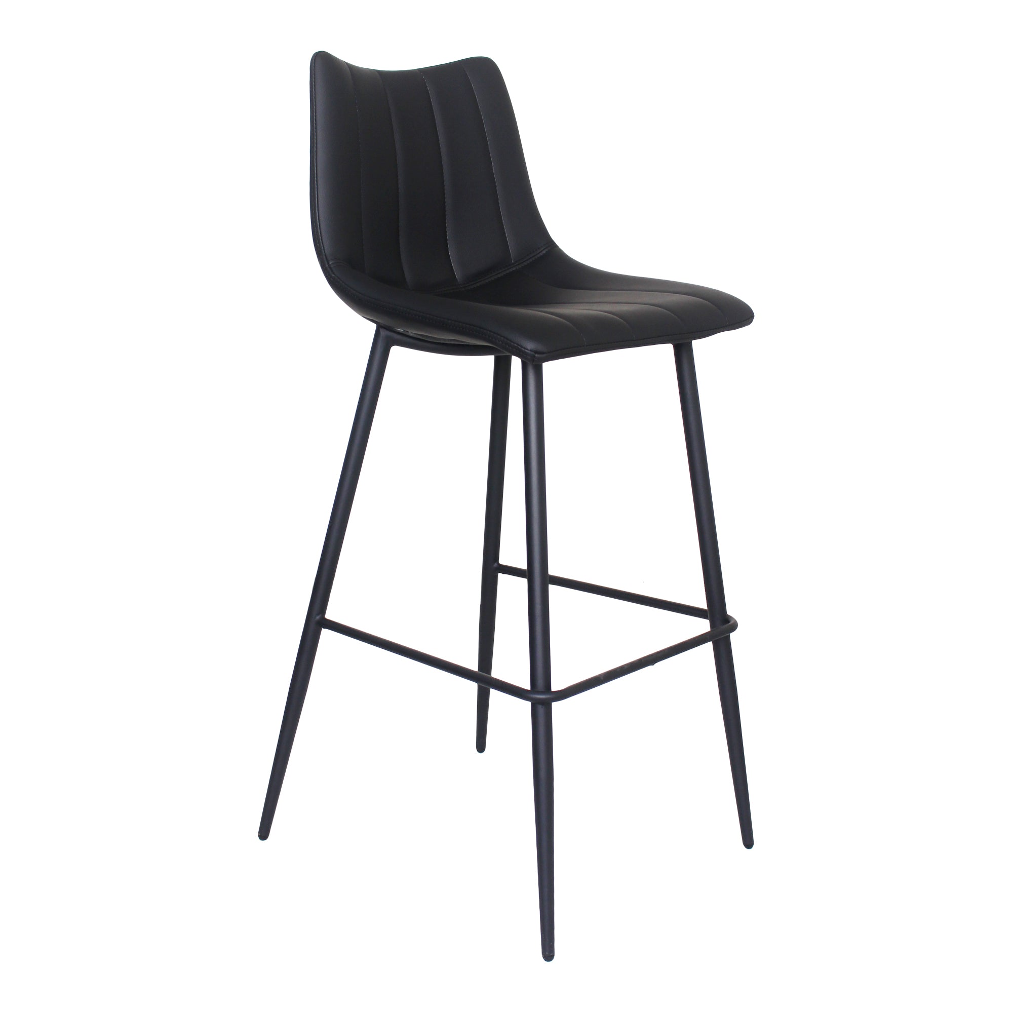 Moes Alibi Barstool Matte Black - Set Of Two UU-1003-02