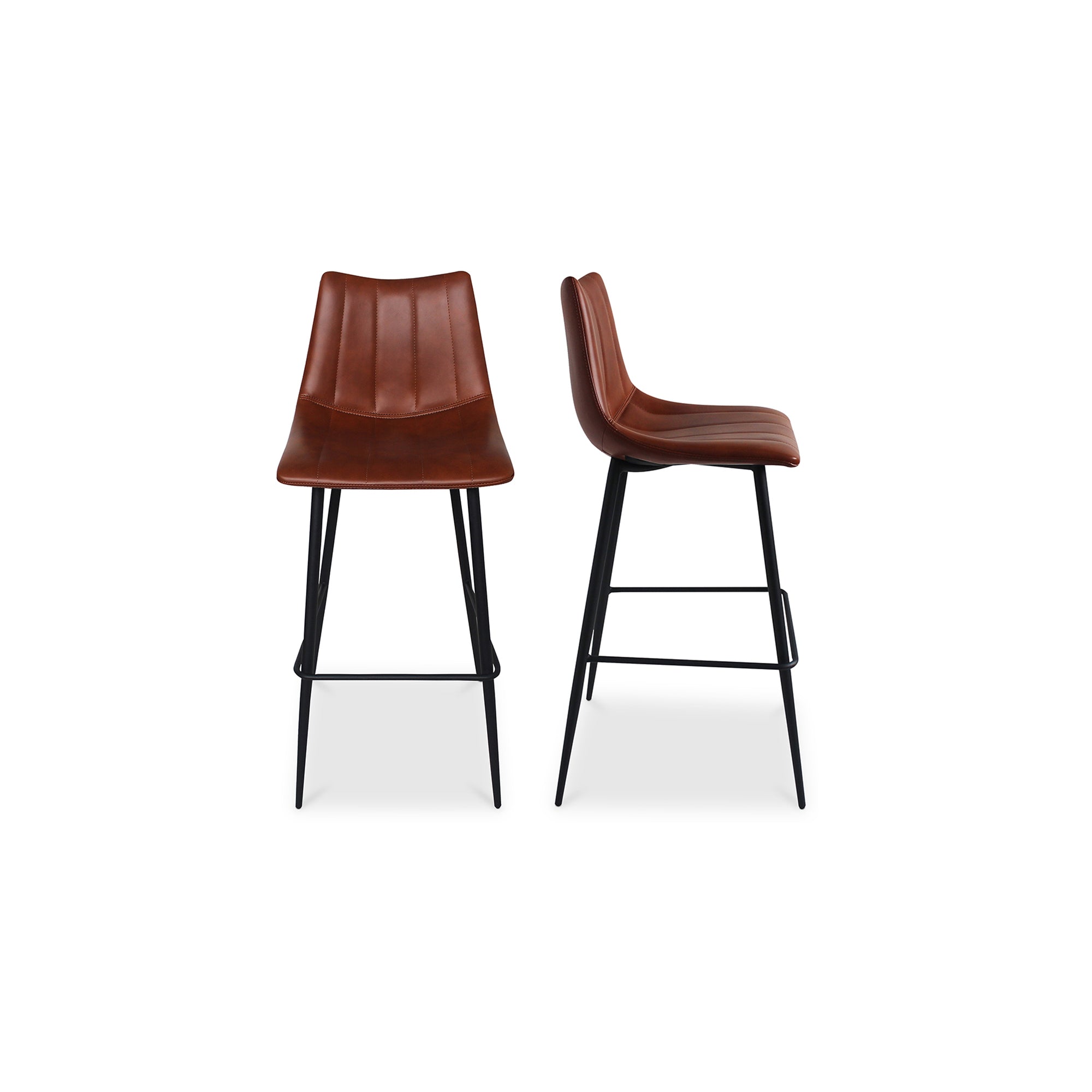 Moes Alibi Barstool Brown - Set Of Two UU-1003-03