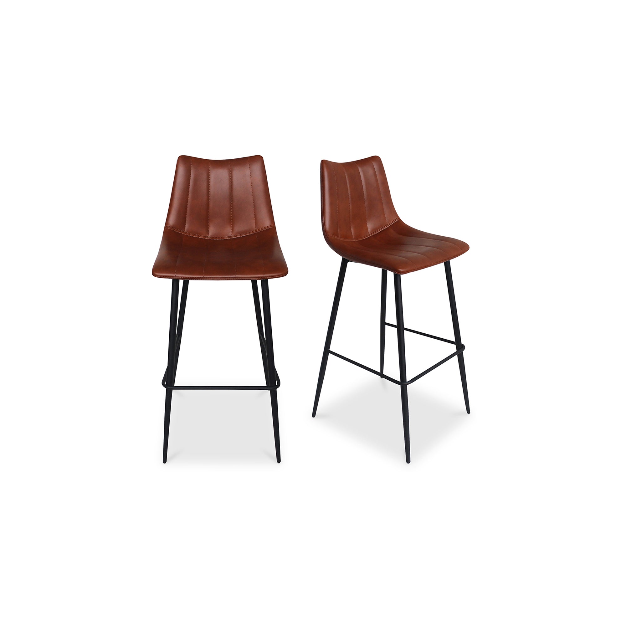 Moes Alibi Barstool Brown - Set Of Two UU-1003-03
