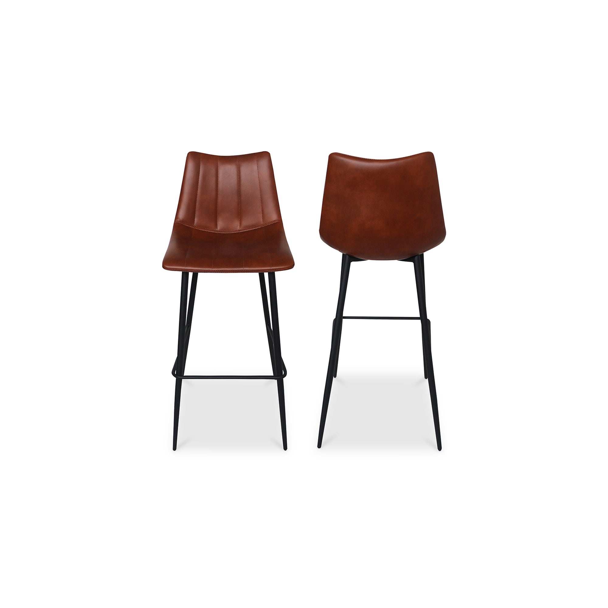 Moes Alibi Barstool Brown - Set Of Two UU-1003-03