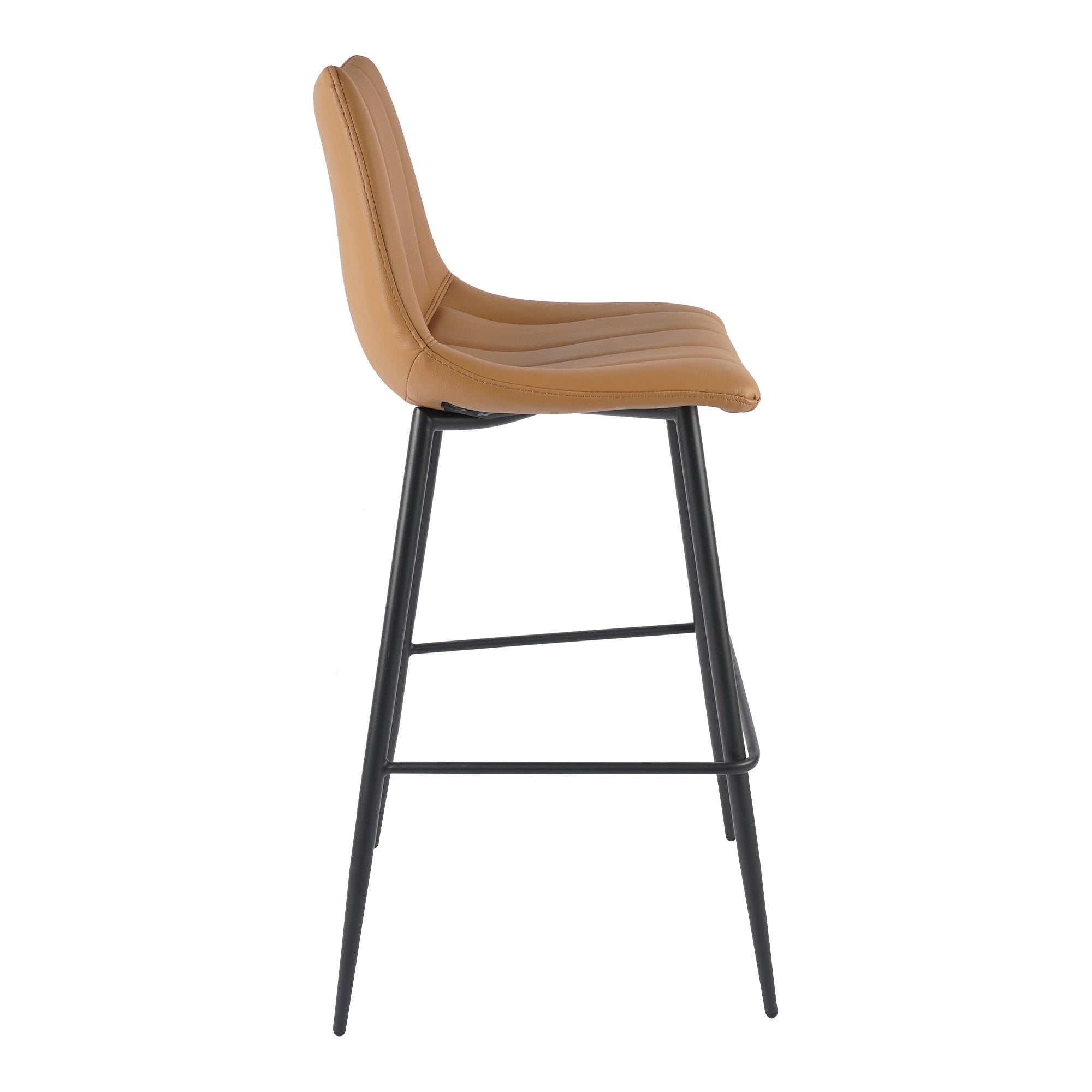 Moes Alibi Barstool Tan - Set Of Two UU-1003-21