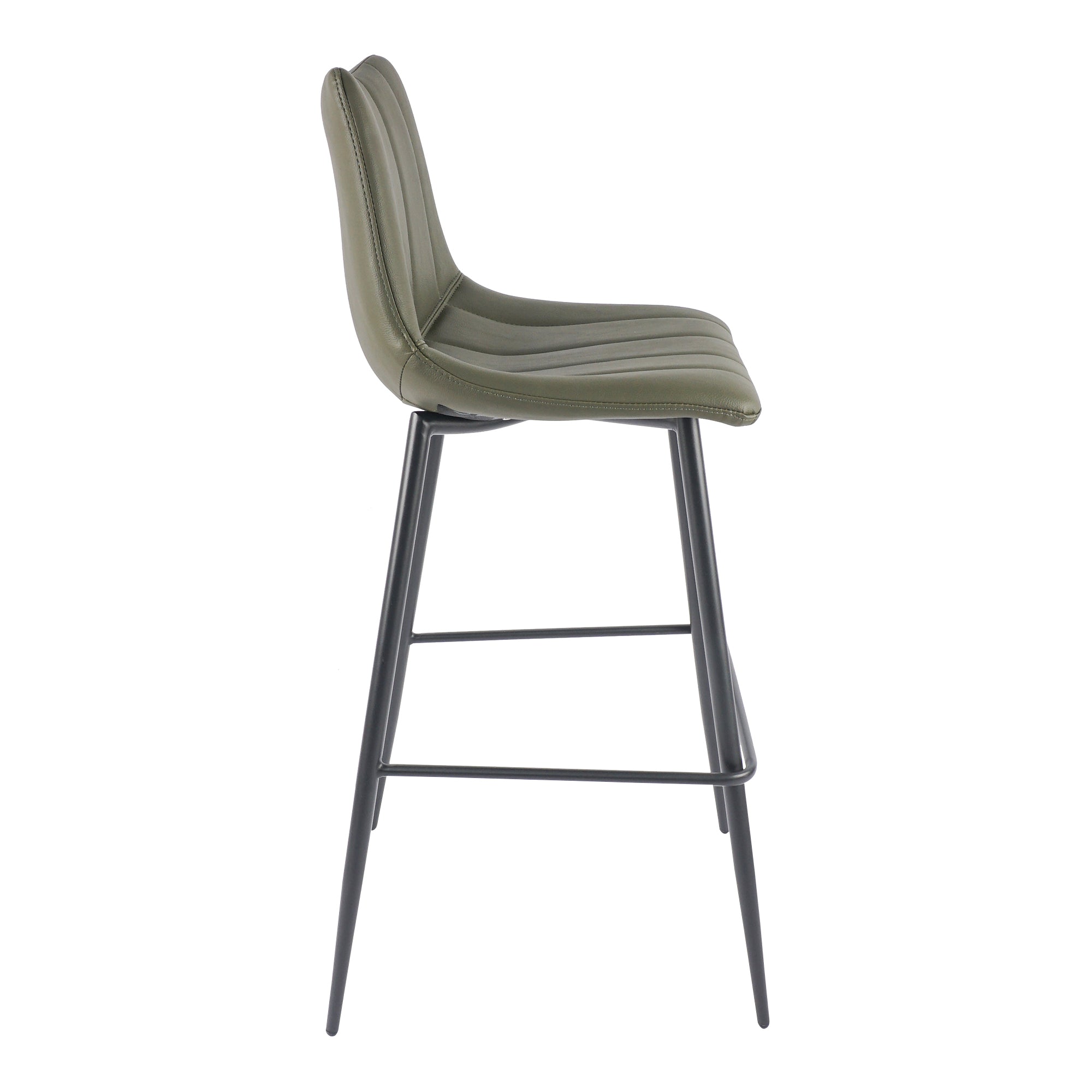 Moes Alibi Barstool Dark Green - Set Of Two UU-1003-27