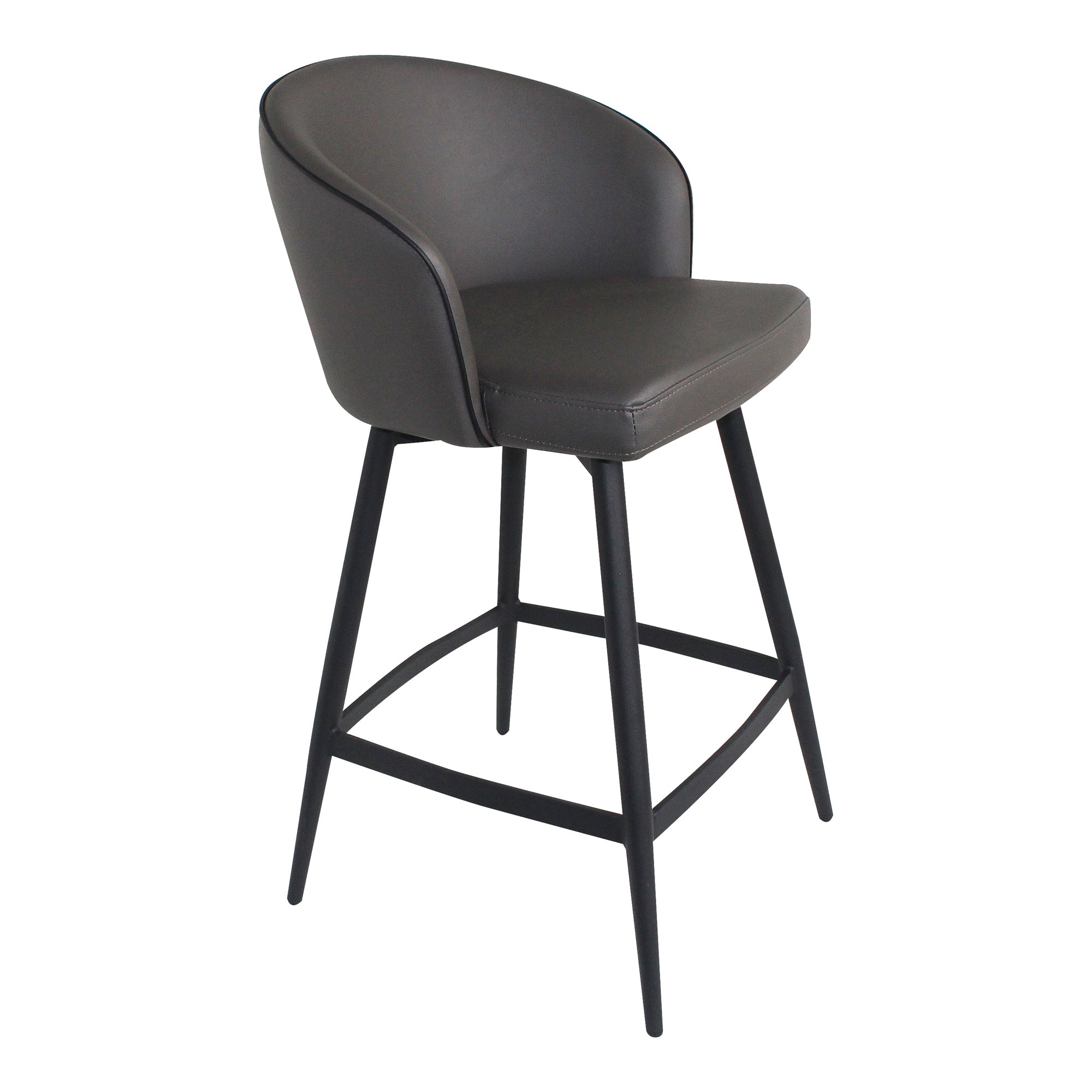 Moes Webber Swivel Counter Stool Charcoal UU-1004-07