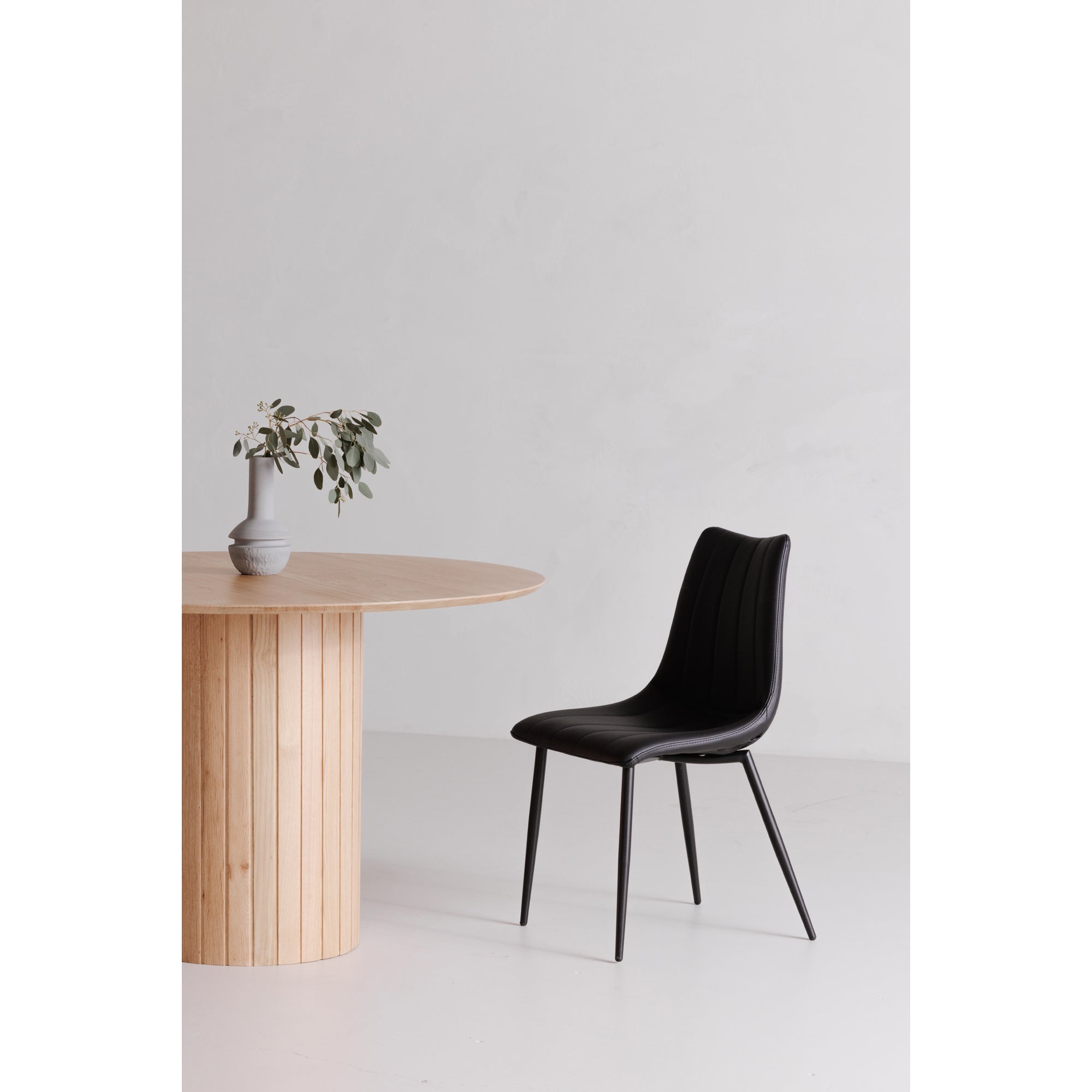 Moes Alibi Dining Chair Matte Black - Set Of Two UU-1022-02