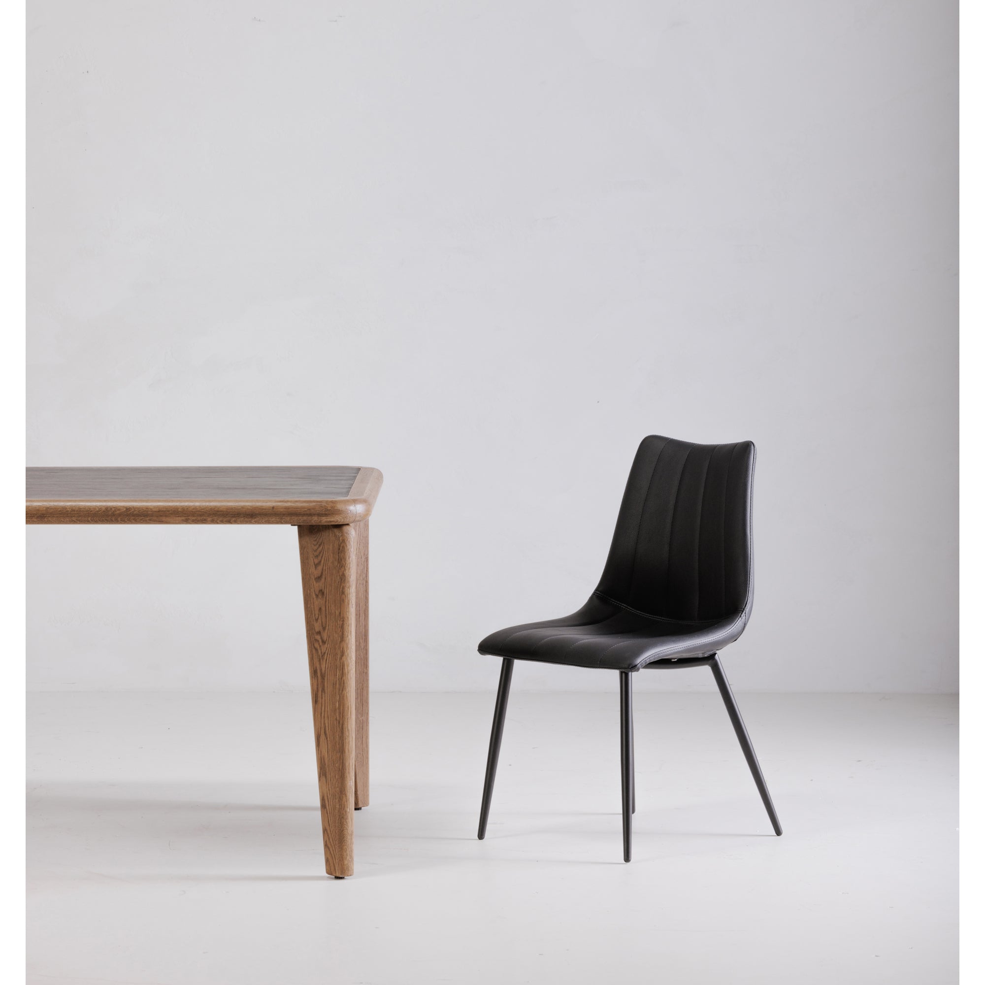 Moes Alibi Dining Chair Matte Black - Set Of Two UU-1022-02
