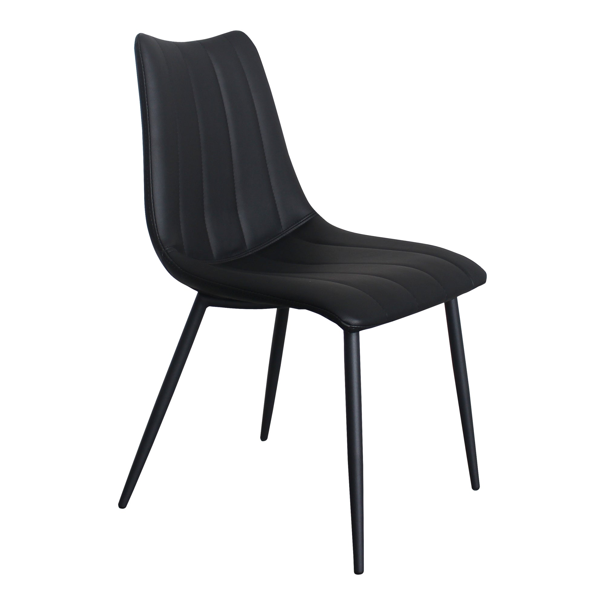 Moes Alibi Dining Chair Matte Black - Set Of Two UU-1022-02