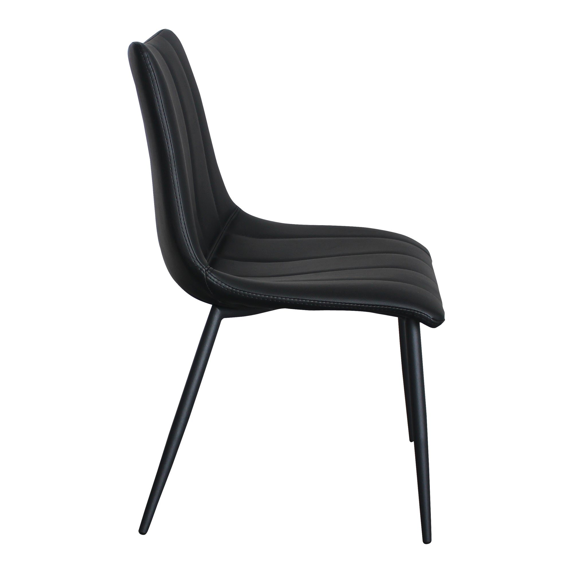 Moes Alibi Dining Chair Matte Black - Set Of Two UU-1022-02