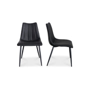 Moes Alibi Dining Chair Matte Black - Set Of Two UU-1022-02