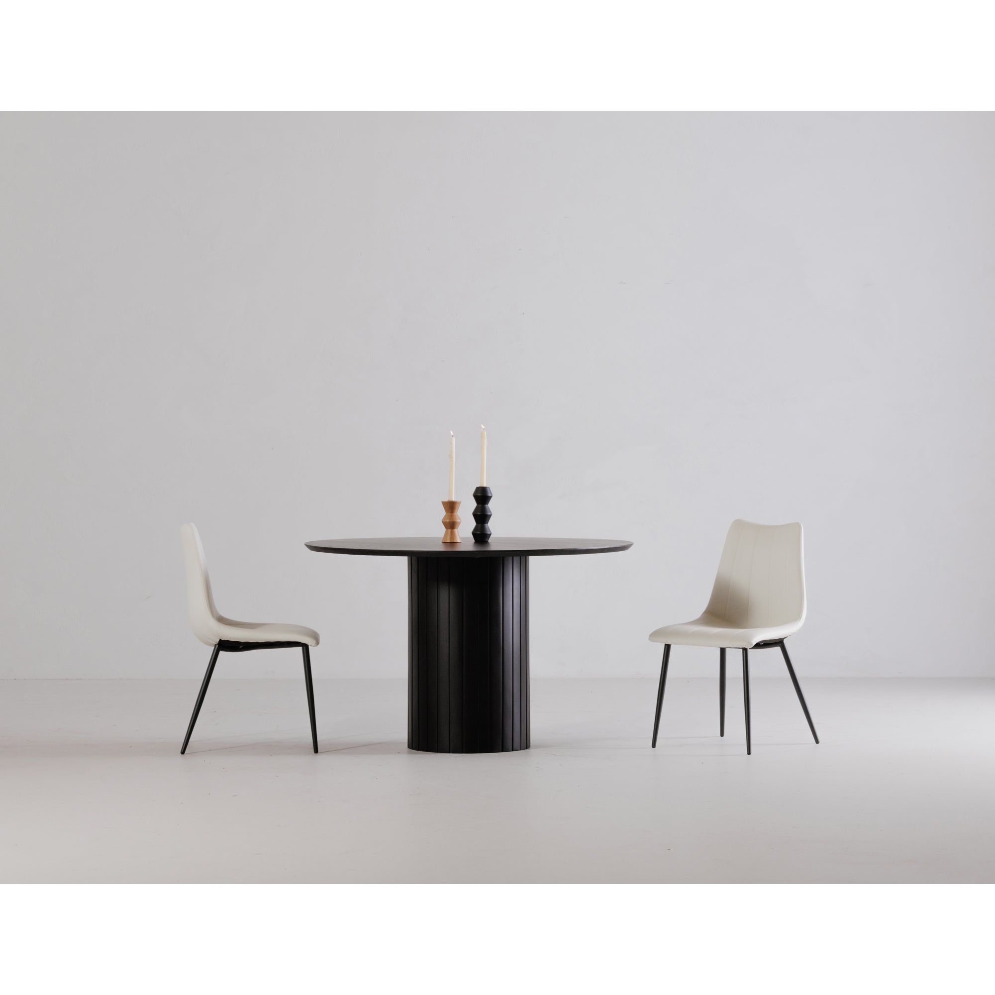 Moes Alibi Dining Chair Ivory - Set Of Two UU-1022-05