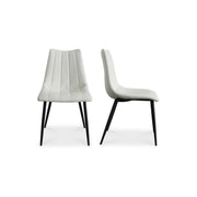 Moes Alibi Dining Chair Ivory - Set Of Two UU-1022-05