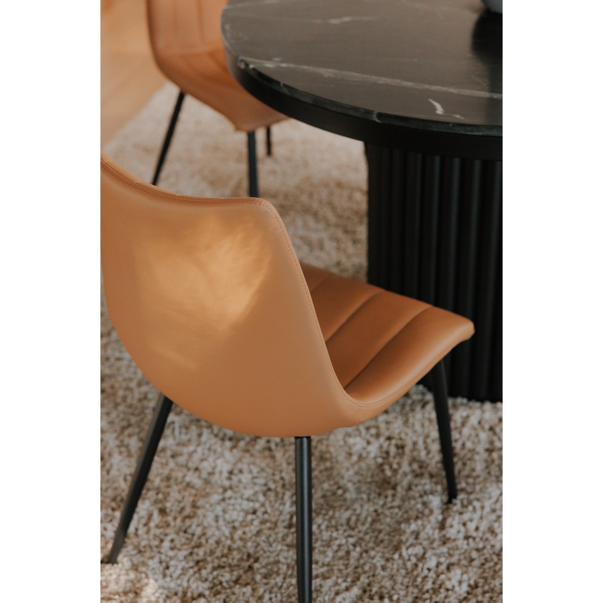 Moes Alibi Dining Chair Tan - Set Of Two UU-1022-21